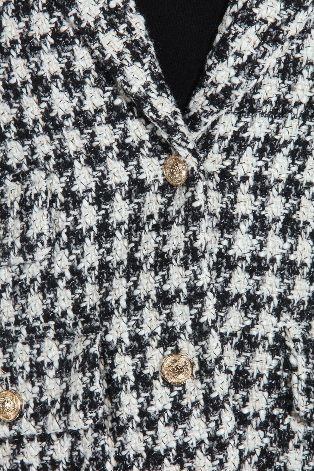Mystree Houndstooth Blazer-FINAL SALE