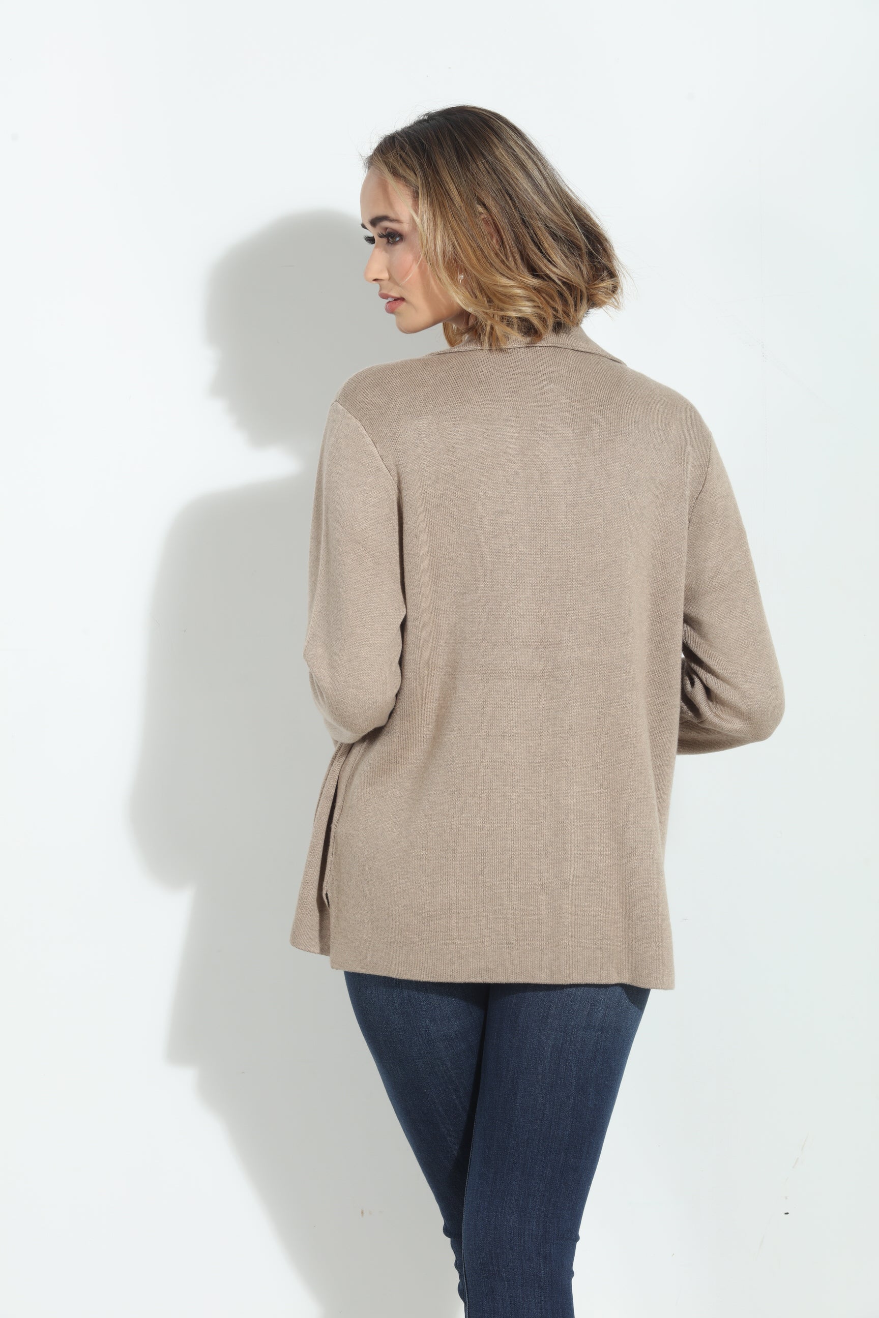 Splendid Estelle Jacket- Heather Camel