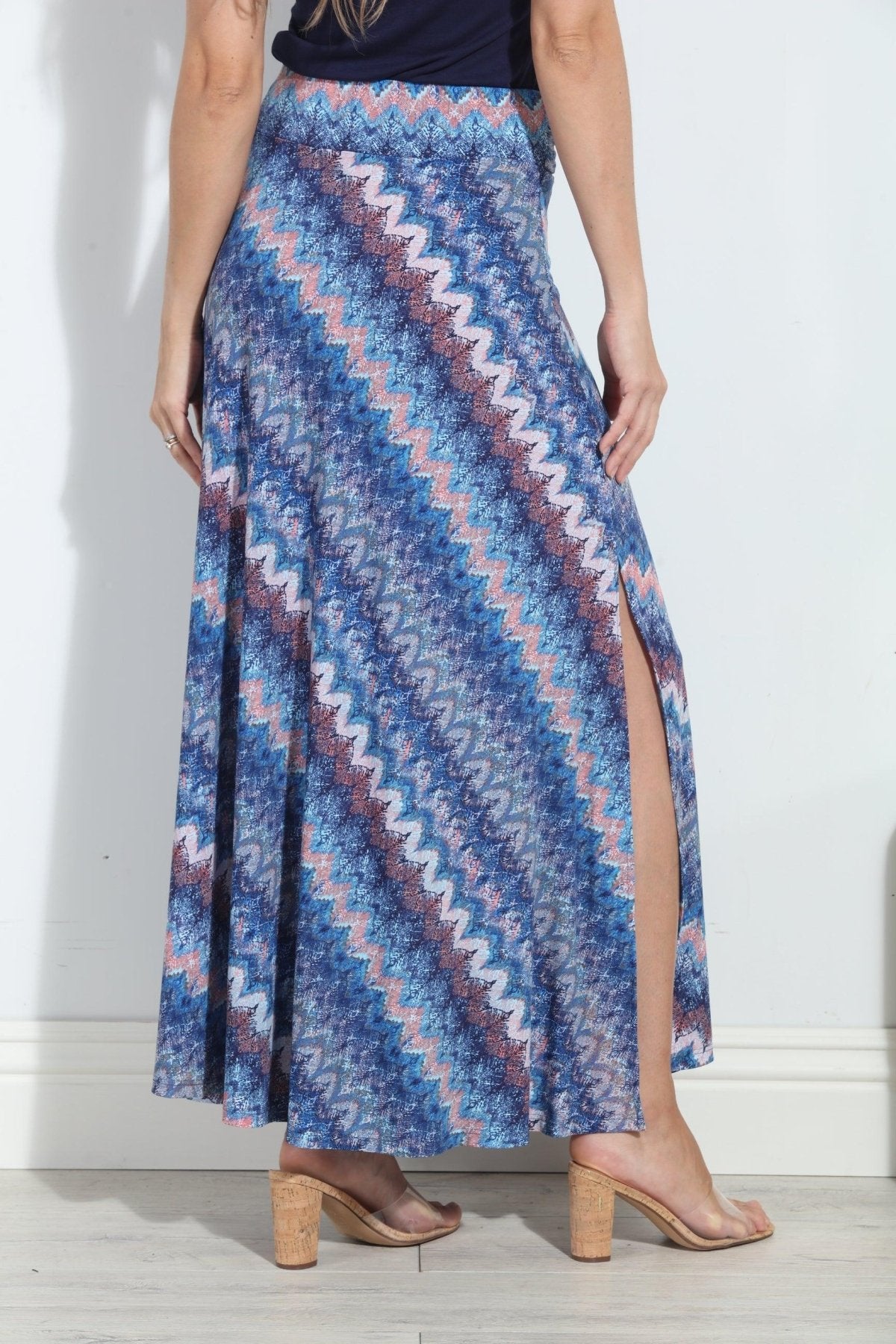 Odyssey Tie Front Maxi Skirt-FINAL SALE