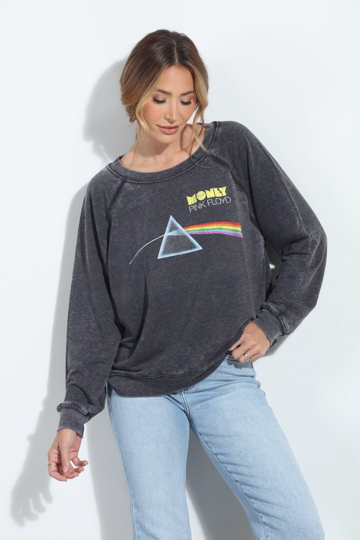 Pink Floyd "Money" Fleece Sweatshirt-BEST SELLER