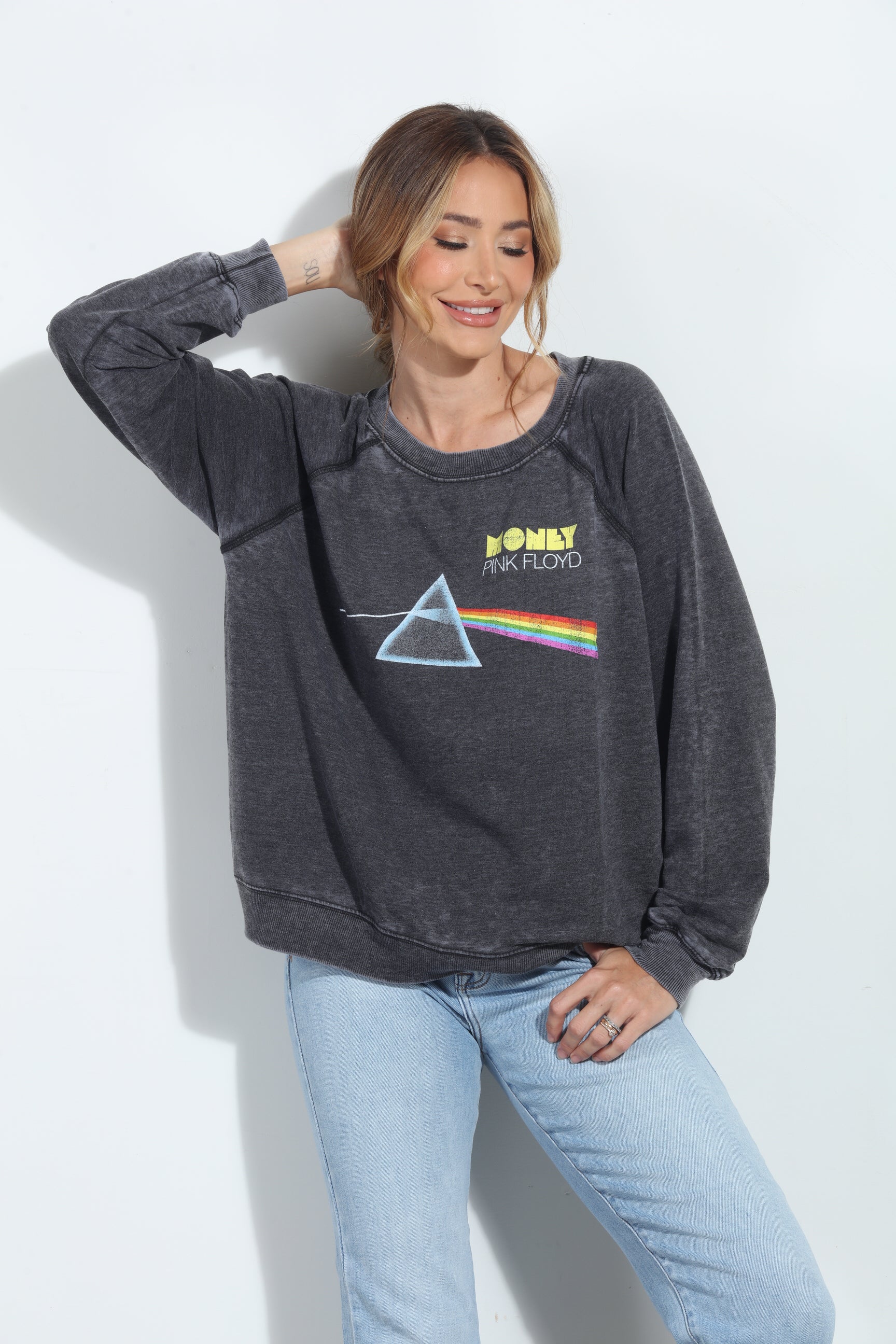 Pink Floyd "Money" Fleece Sweatshirt-BEST SELLER