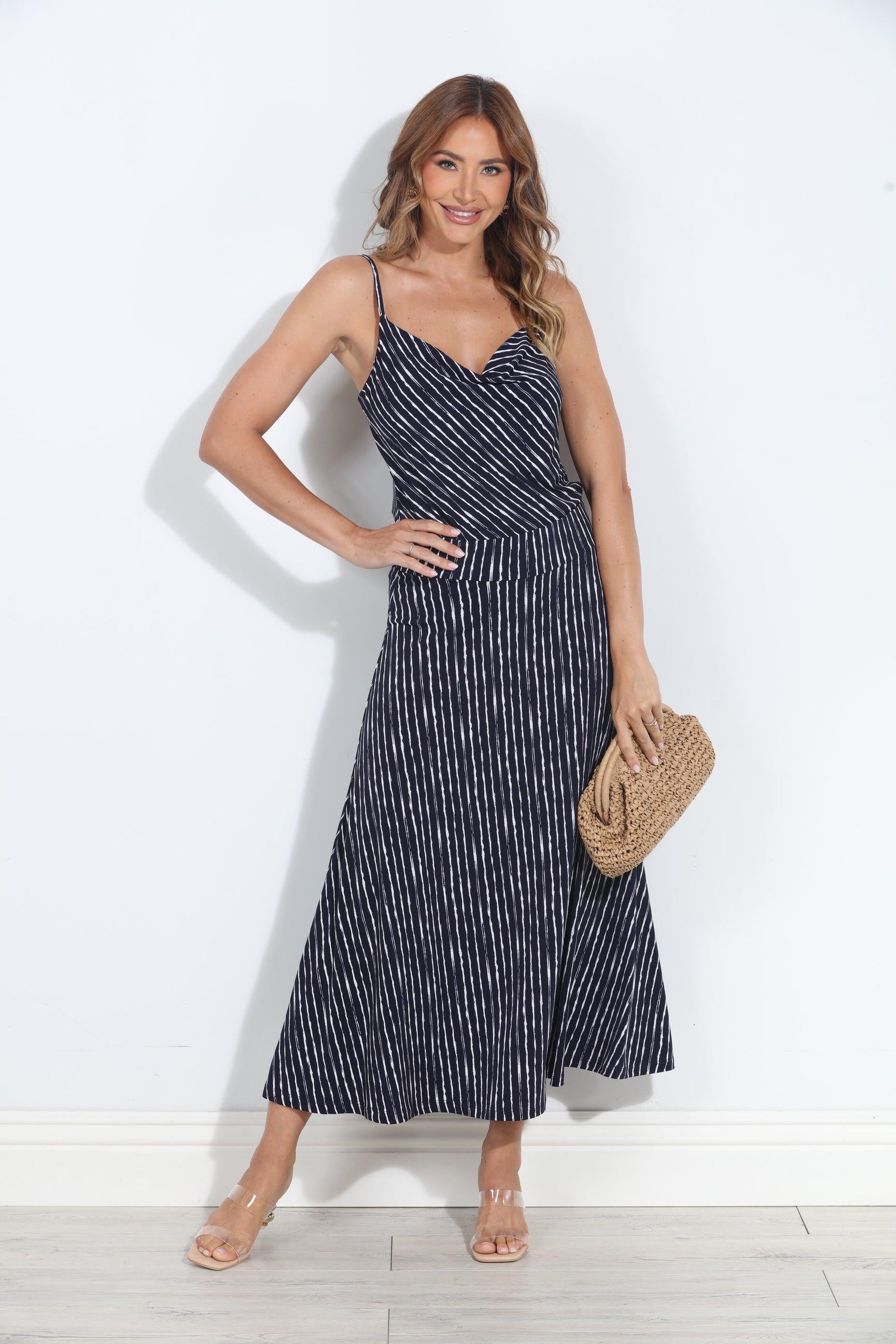 Cuba Stretch Draped Cami
