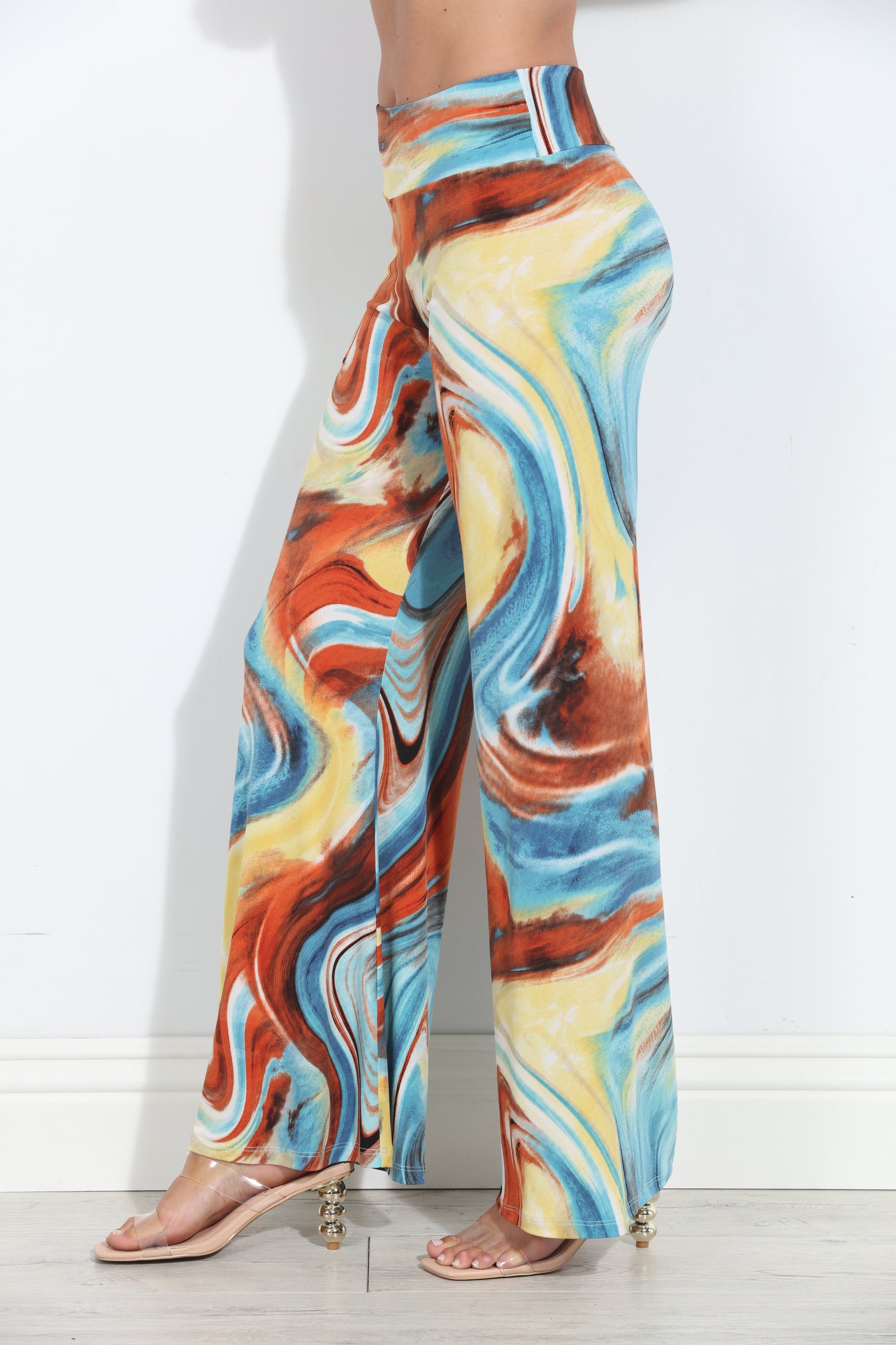 Sahara Stretch Wide Leg Pants-BEST SELLER