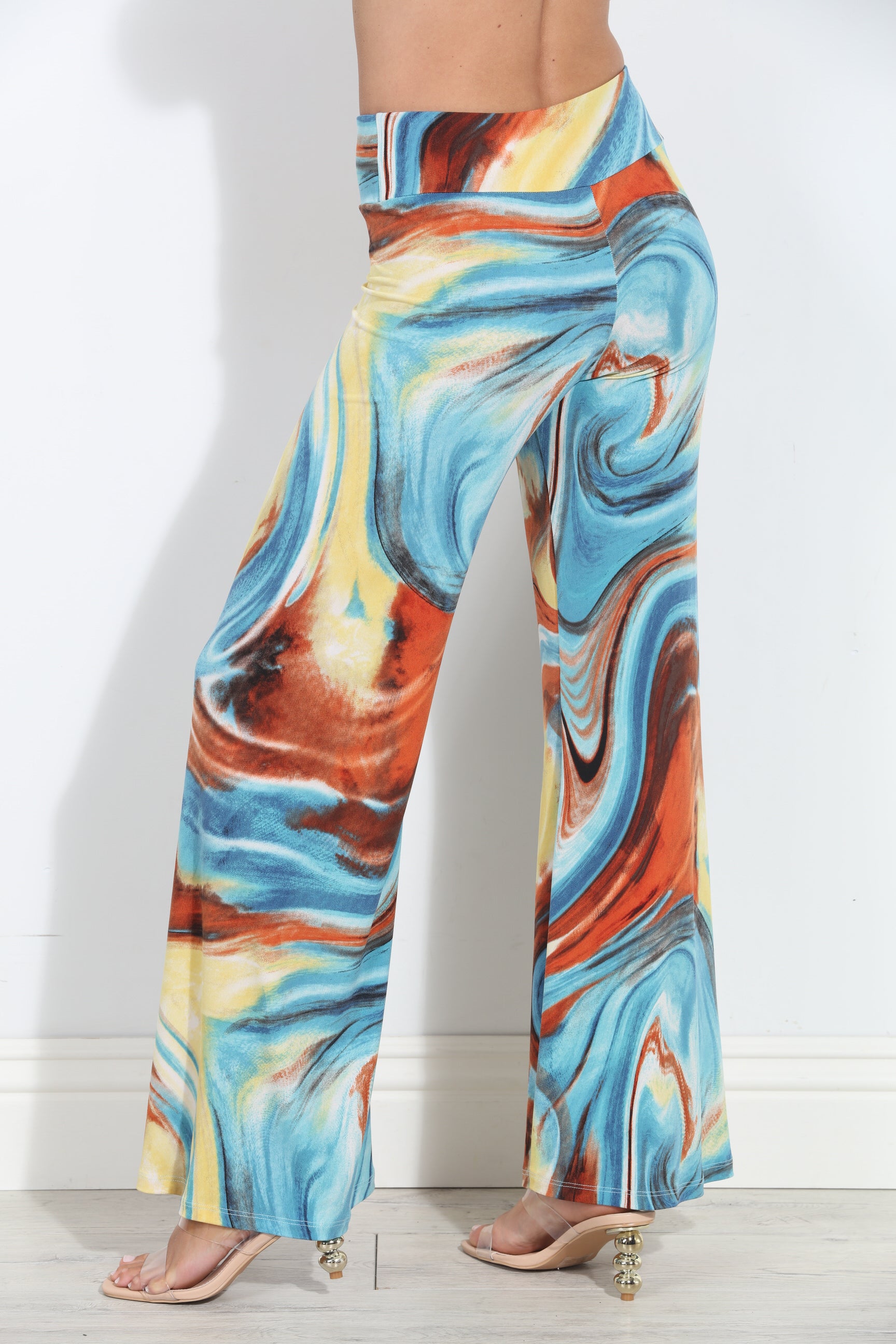 Sahara Stretch Wide Leg Pants-BEST SELLER