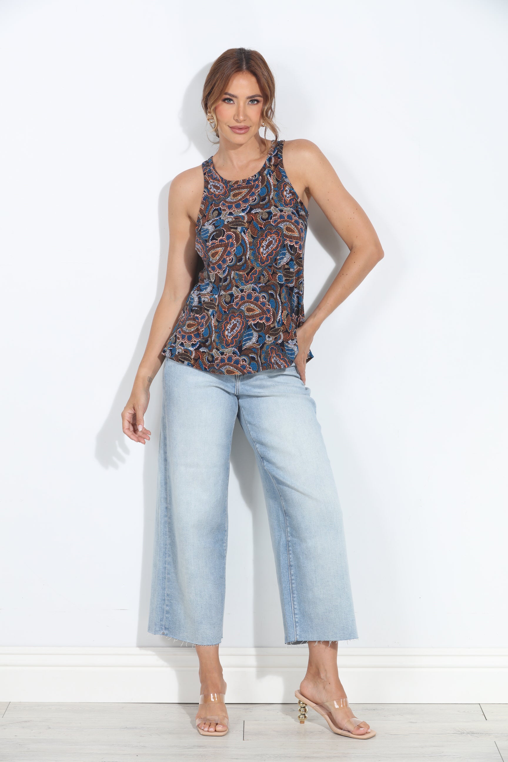 Indie Stretch Swing Tank-Best Seller