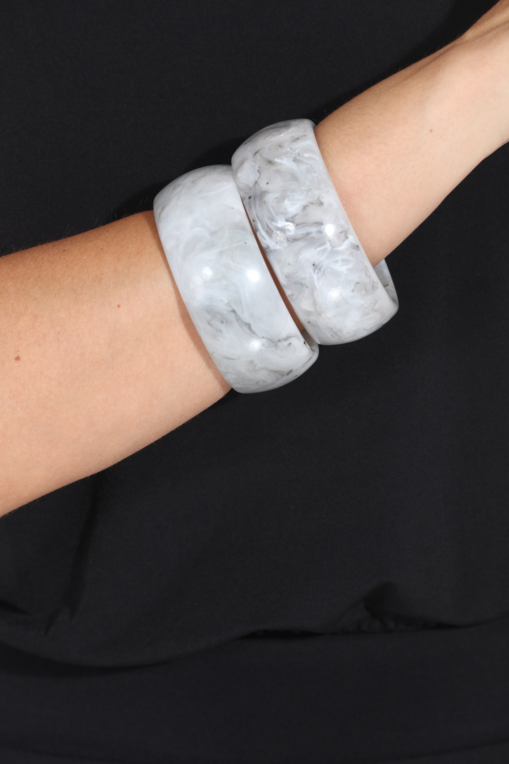 Marble Bangle Bracelet