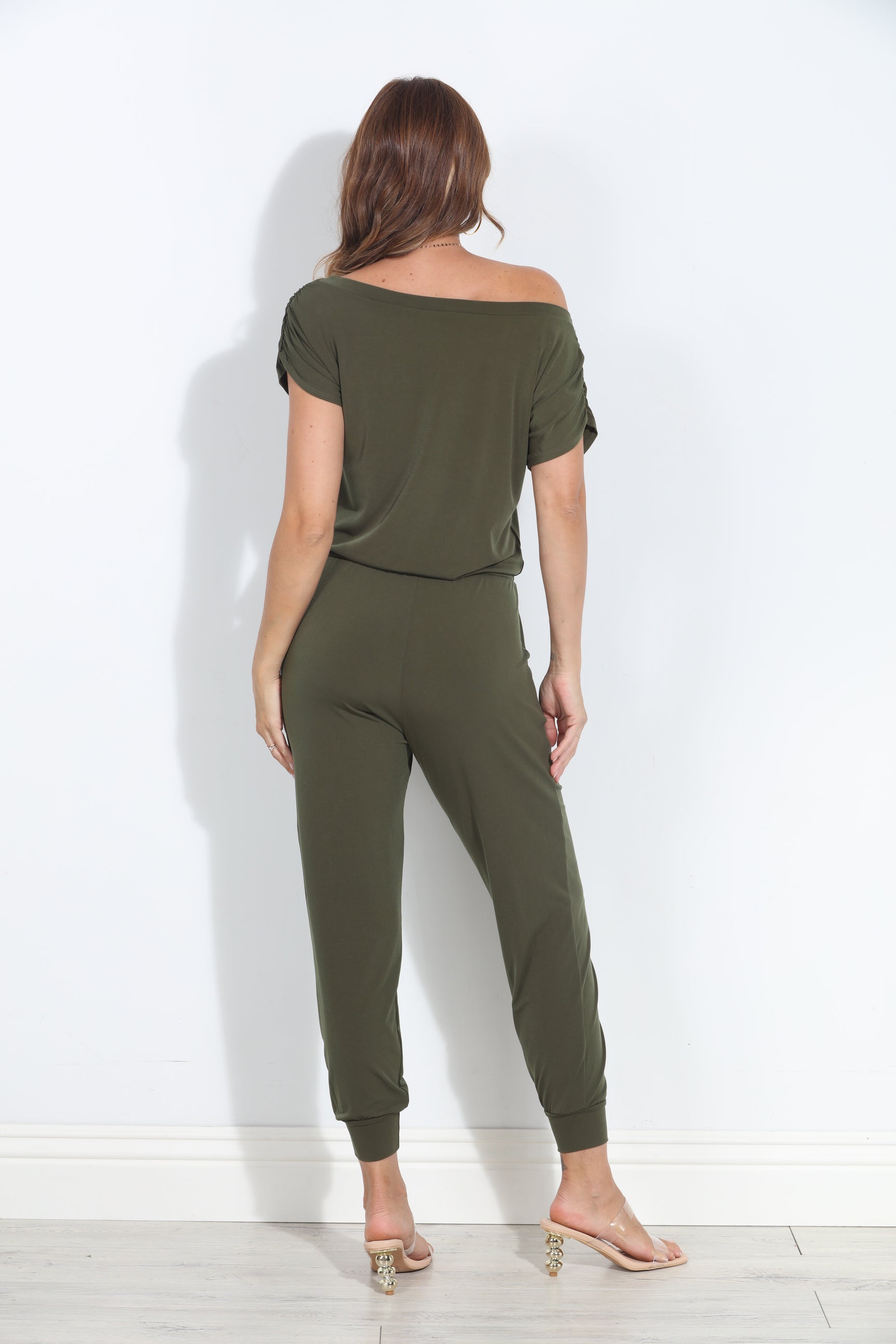 Army ITY Short Sleeve Jumpsuit-BEST SELLER