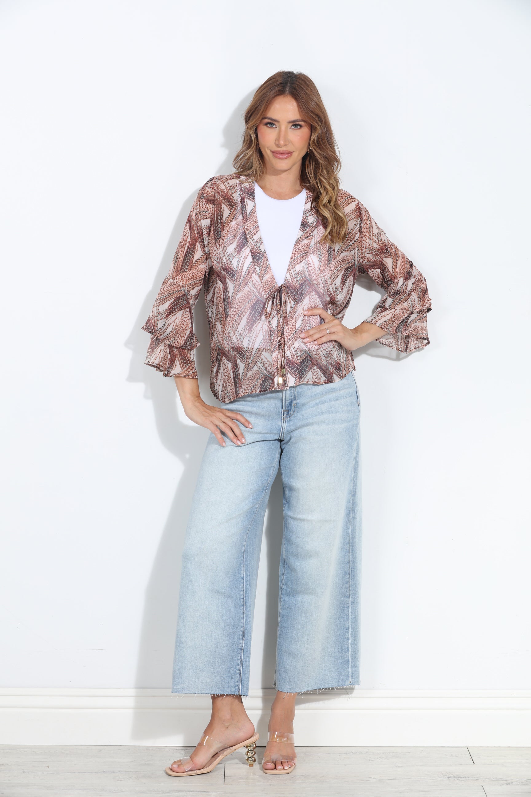 Zimba Chiffon Jacket-BEST SELLER