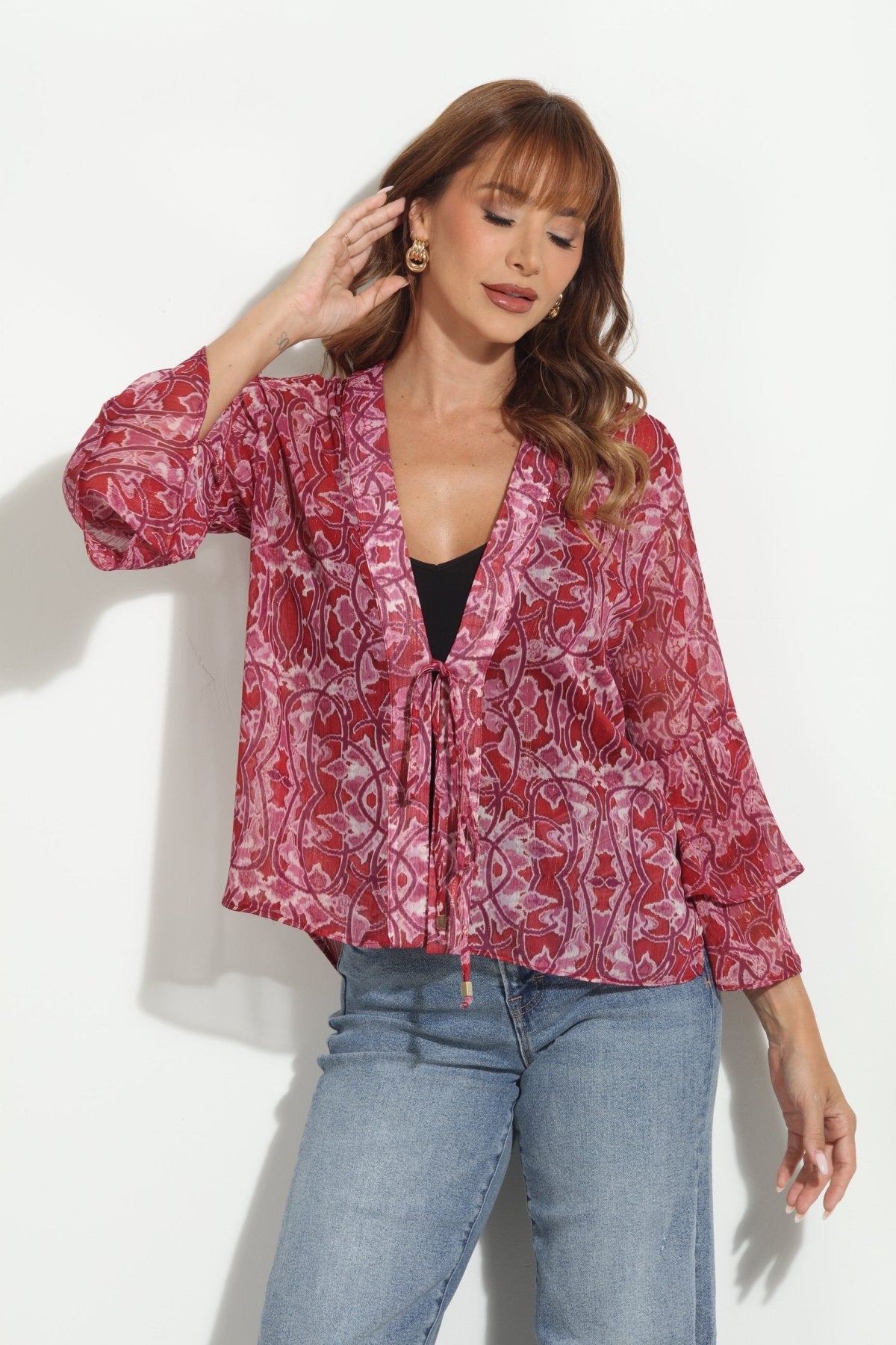 Helena Chiffon Jacket-BEST SELLER