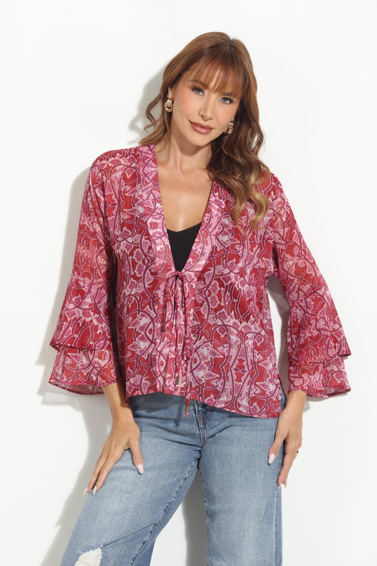 Helena Chiffon Jacket-BEST SELLER