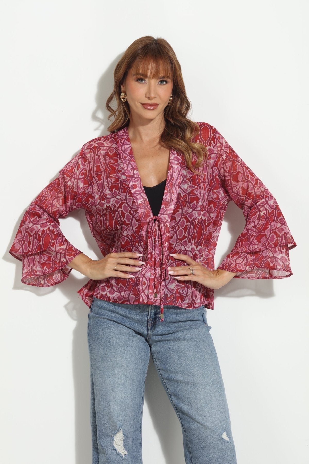 Helena Chiffon Jacket-BEST SELLER