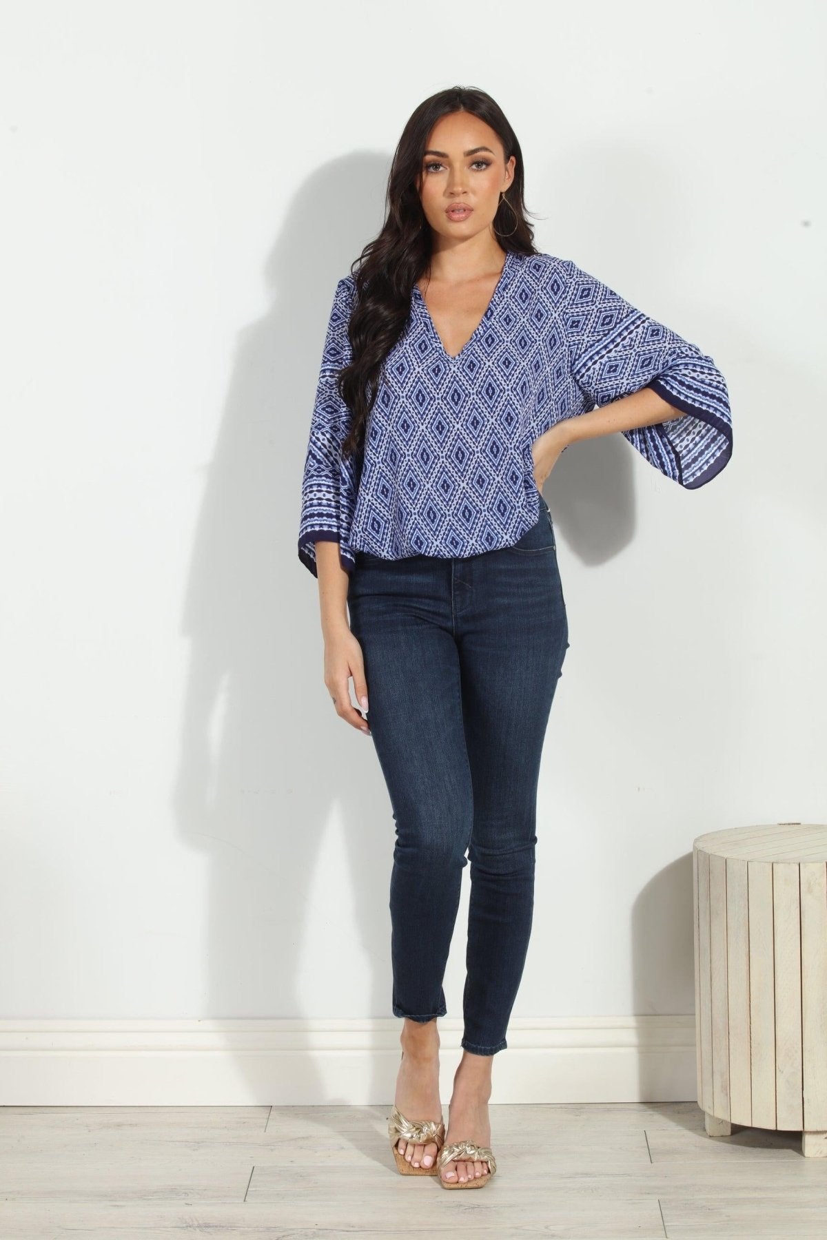 Dawn Bell Sleeve Blouse-BEST SELLER