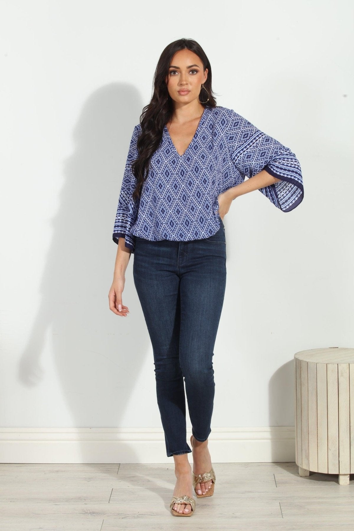 Dawn Bell Sleeve Blouse-BEST SELLER