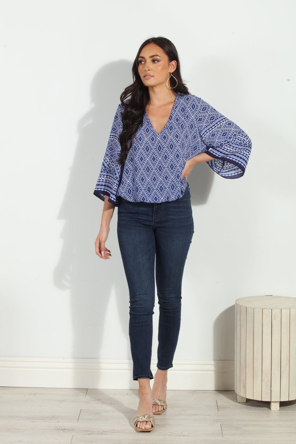 Dawn Bell Sleeve Blouse-BEST SELLER