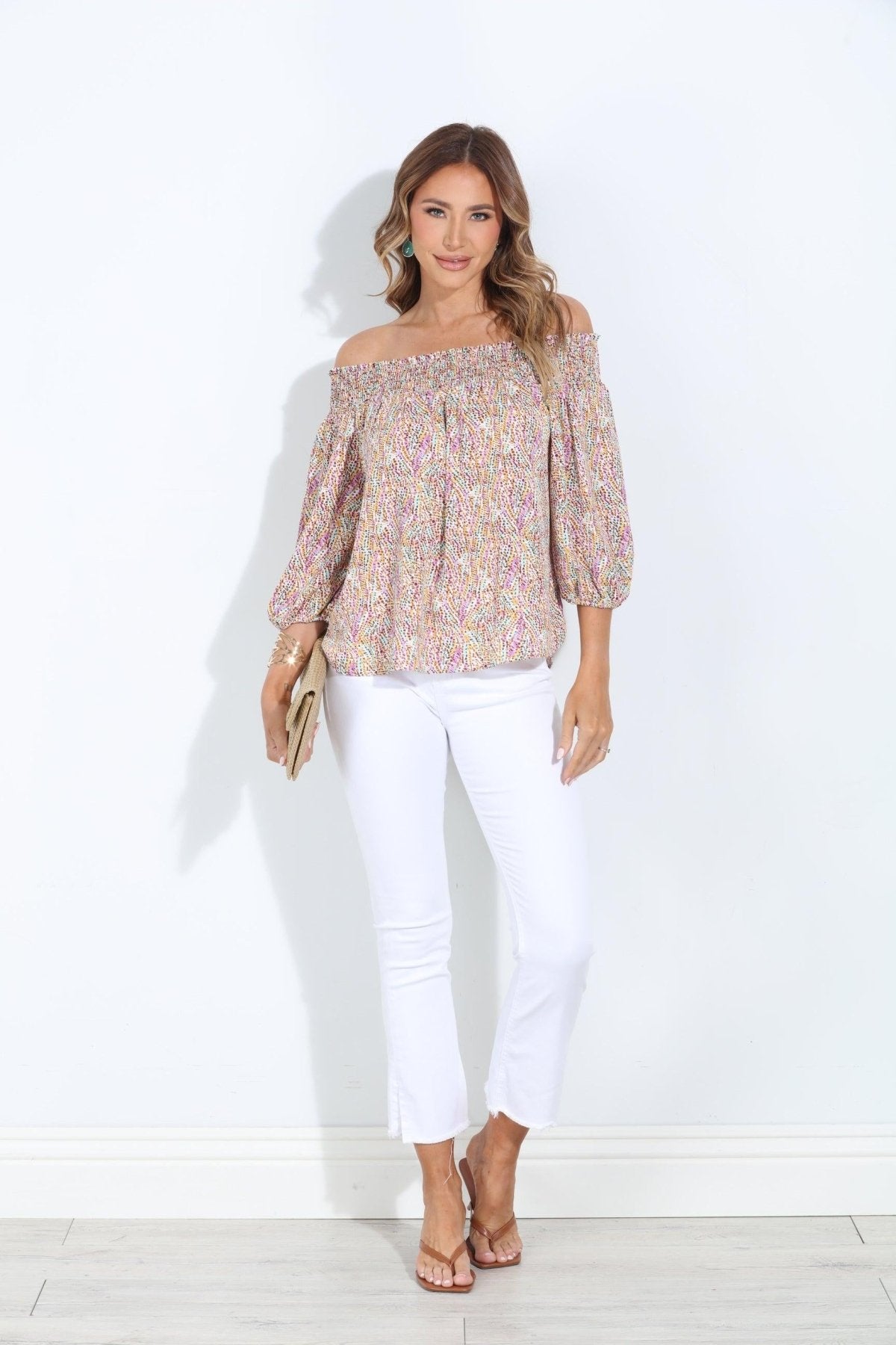 Paige OTS Blouse