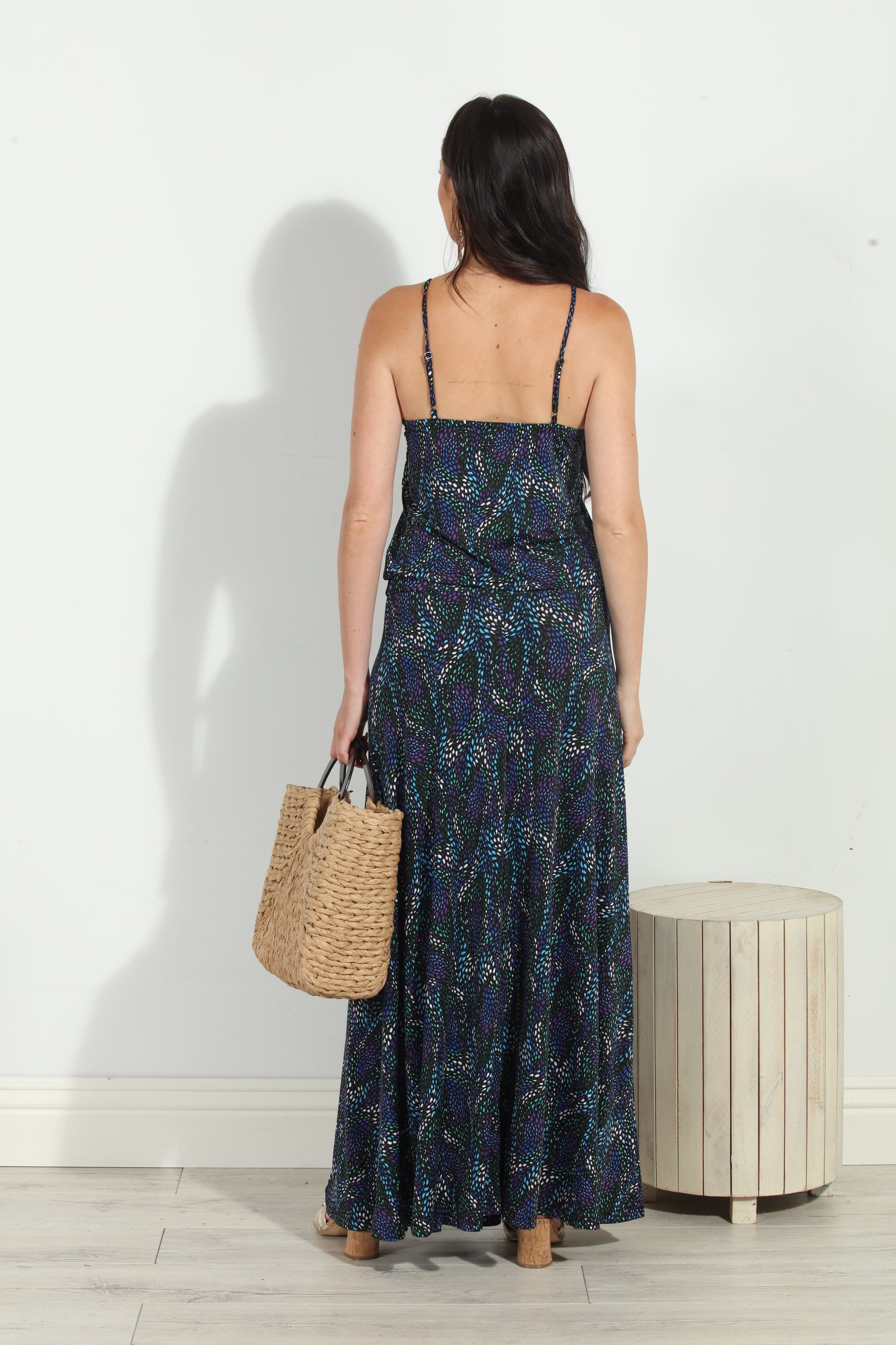 Zayne Drop Waist Maxi Dress