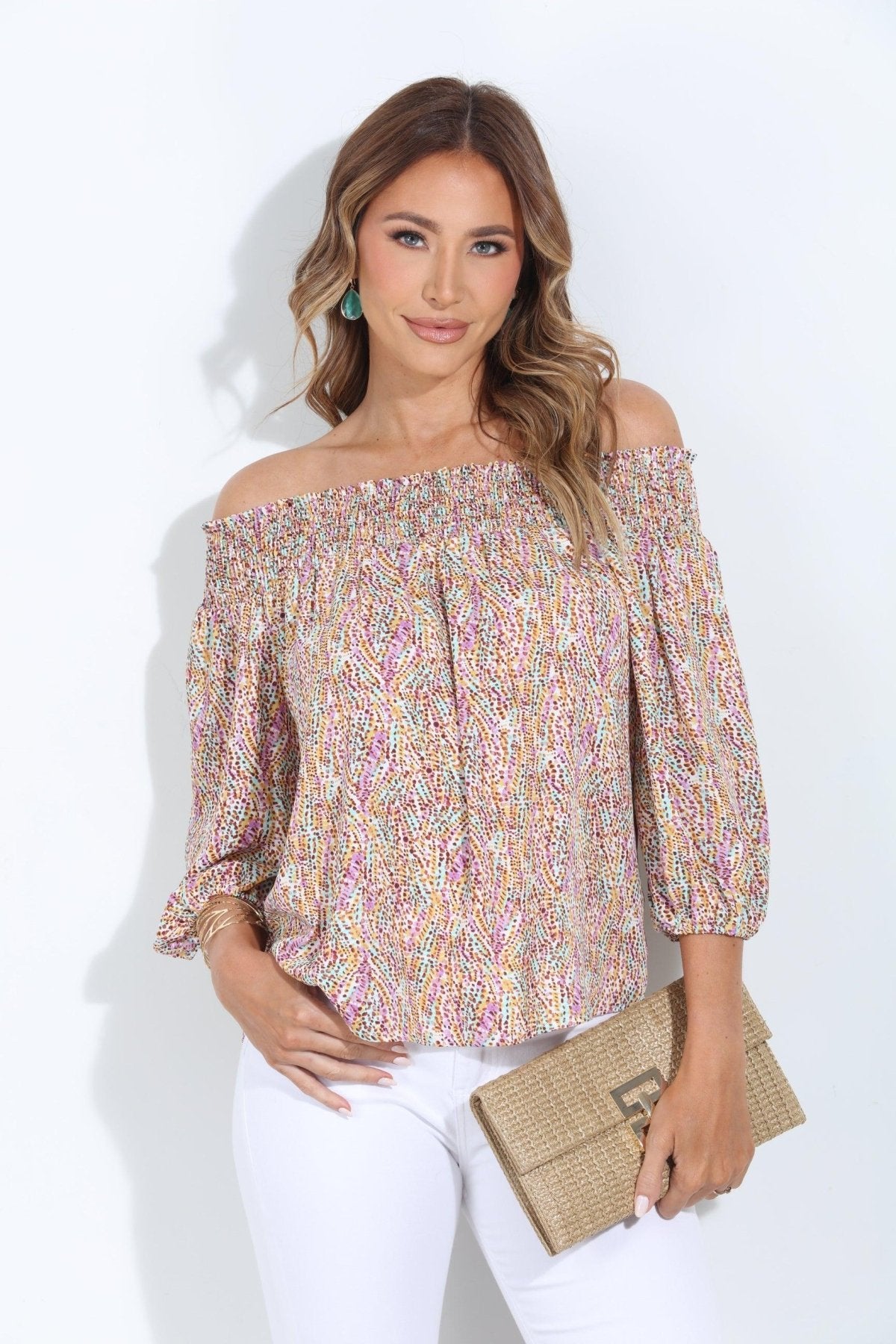 Paige OTS Blouse