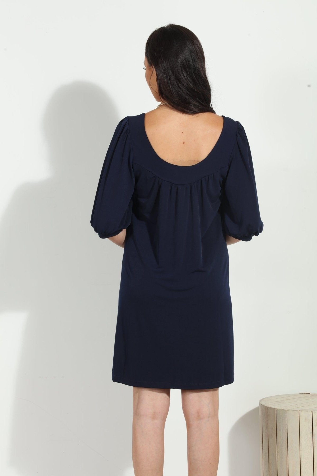 Navy Stretch ITY Tunic/Dress