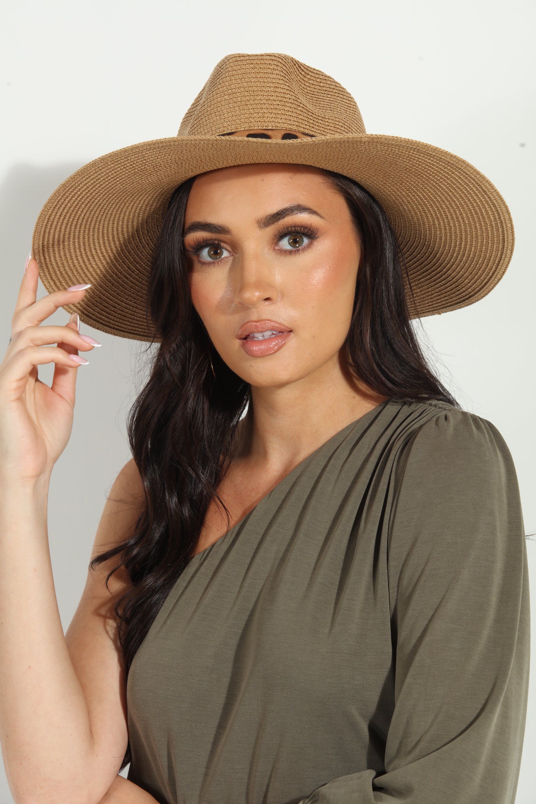 Panama Leopard Hat
