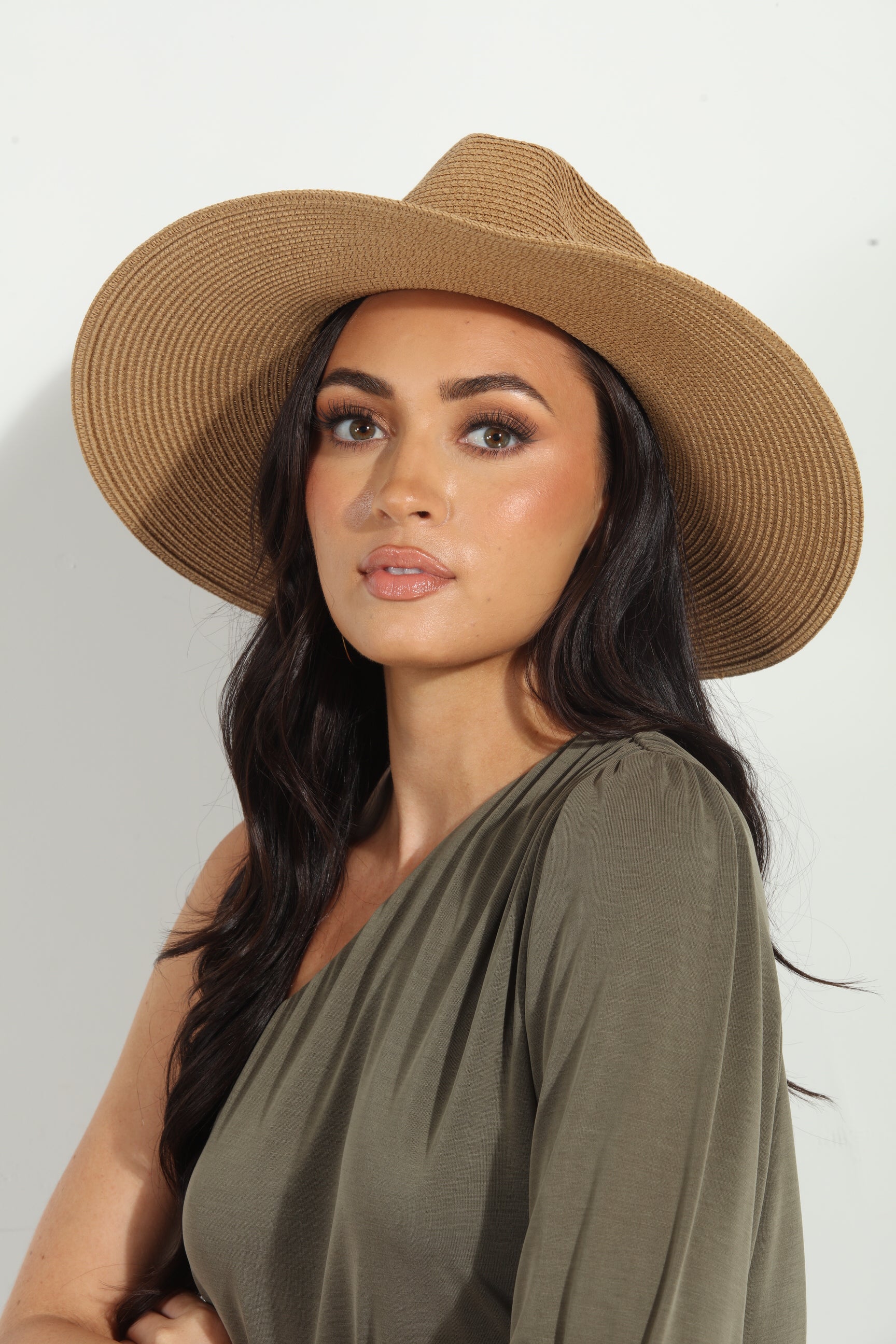 Panama Leopard Hat