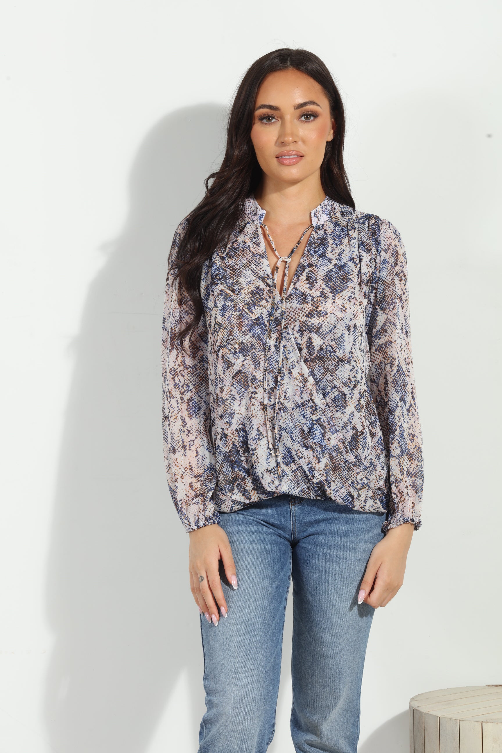Panama Surplice Blouse-BEST SELLER