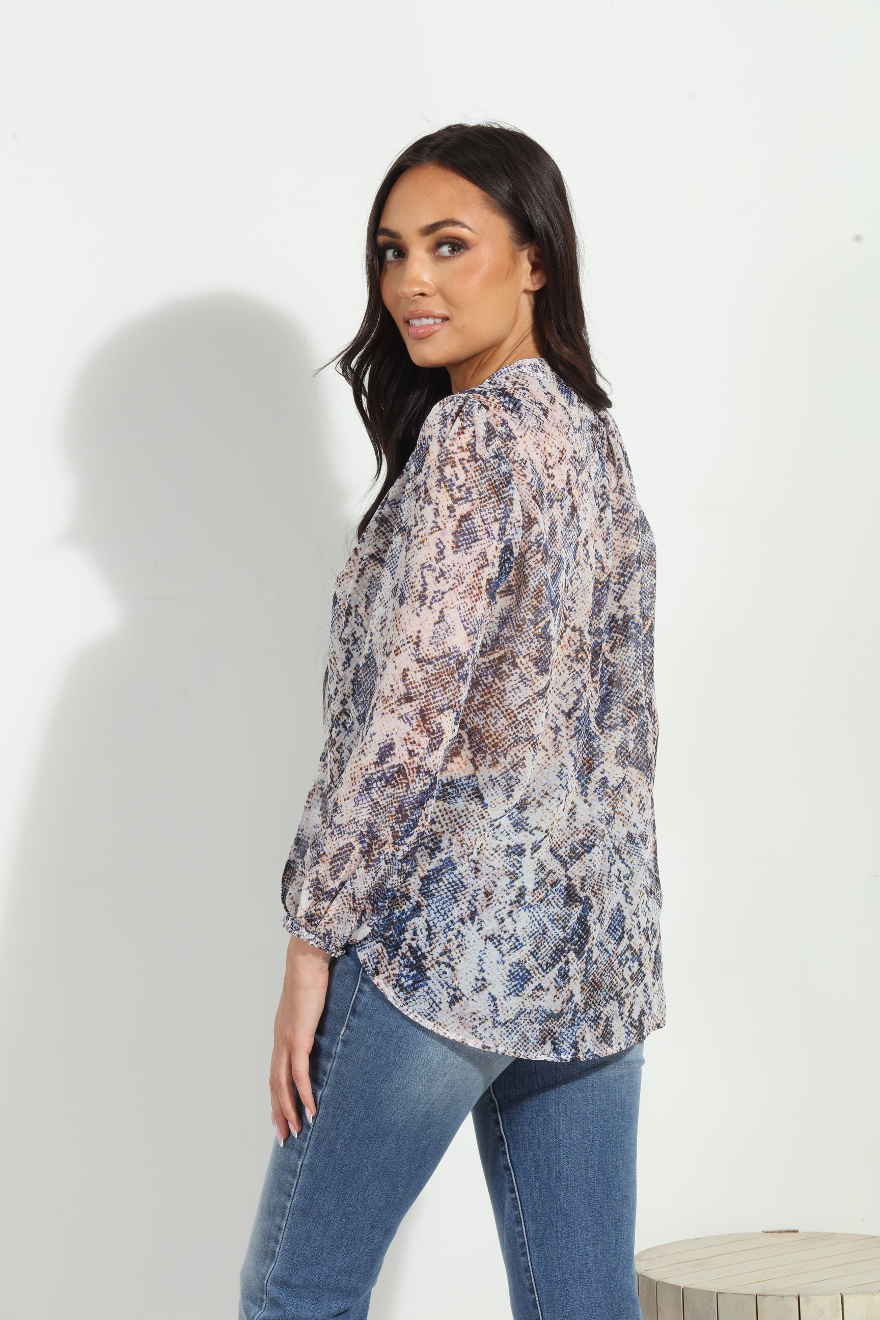 Panama Surplice Blouse-BEST SELLER