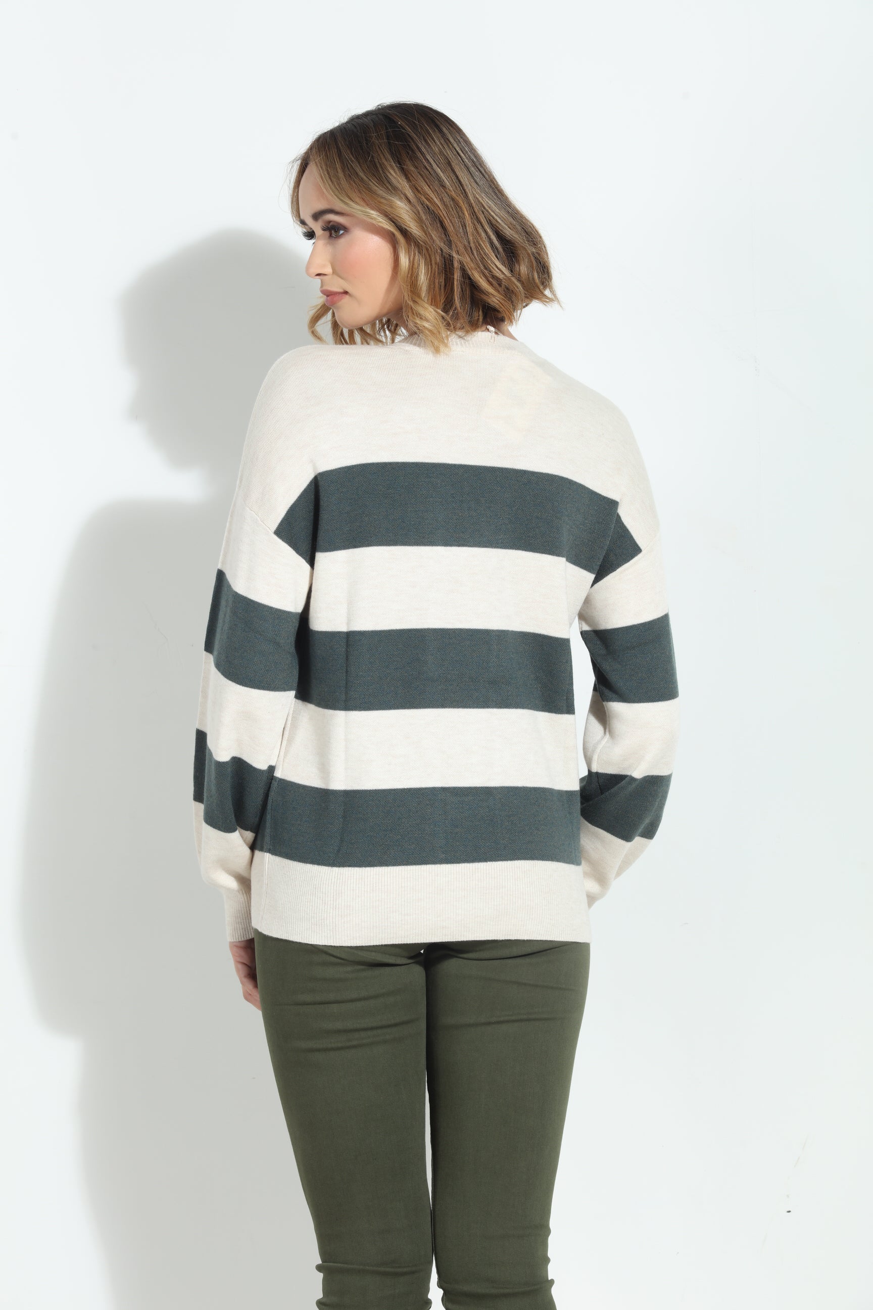 Splendid Ivy Cashblend Stripe Sweater