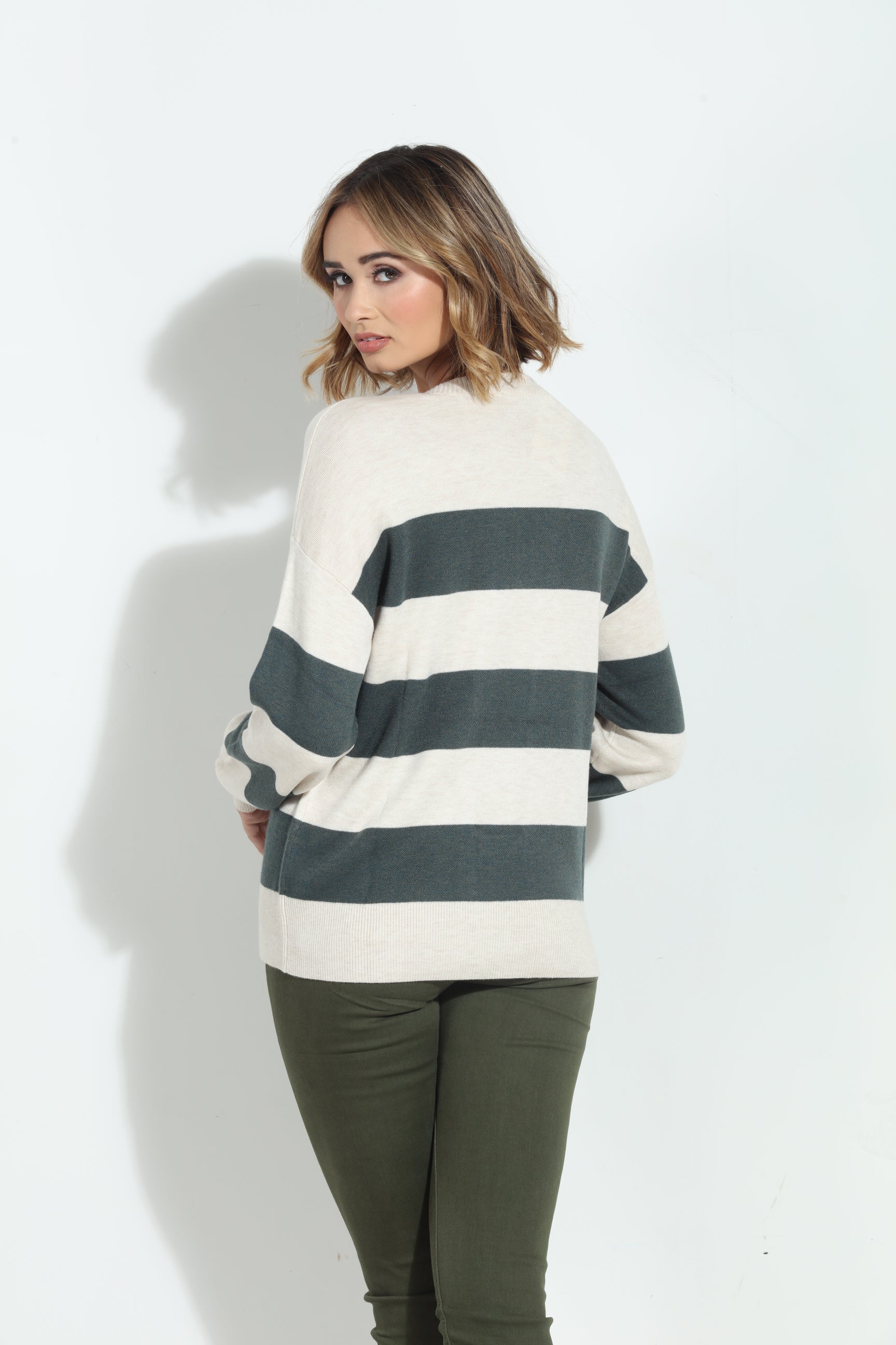 Splendid Ivy Cashblend Stripe Sweater