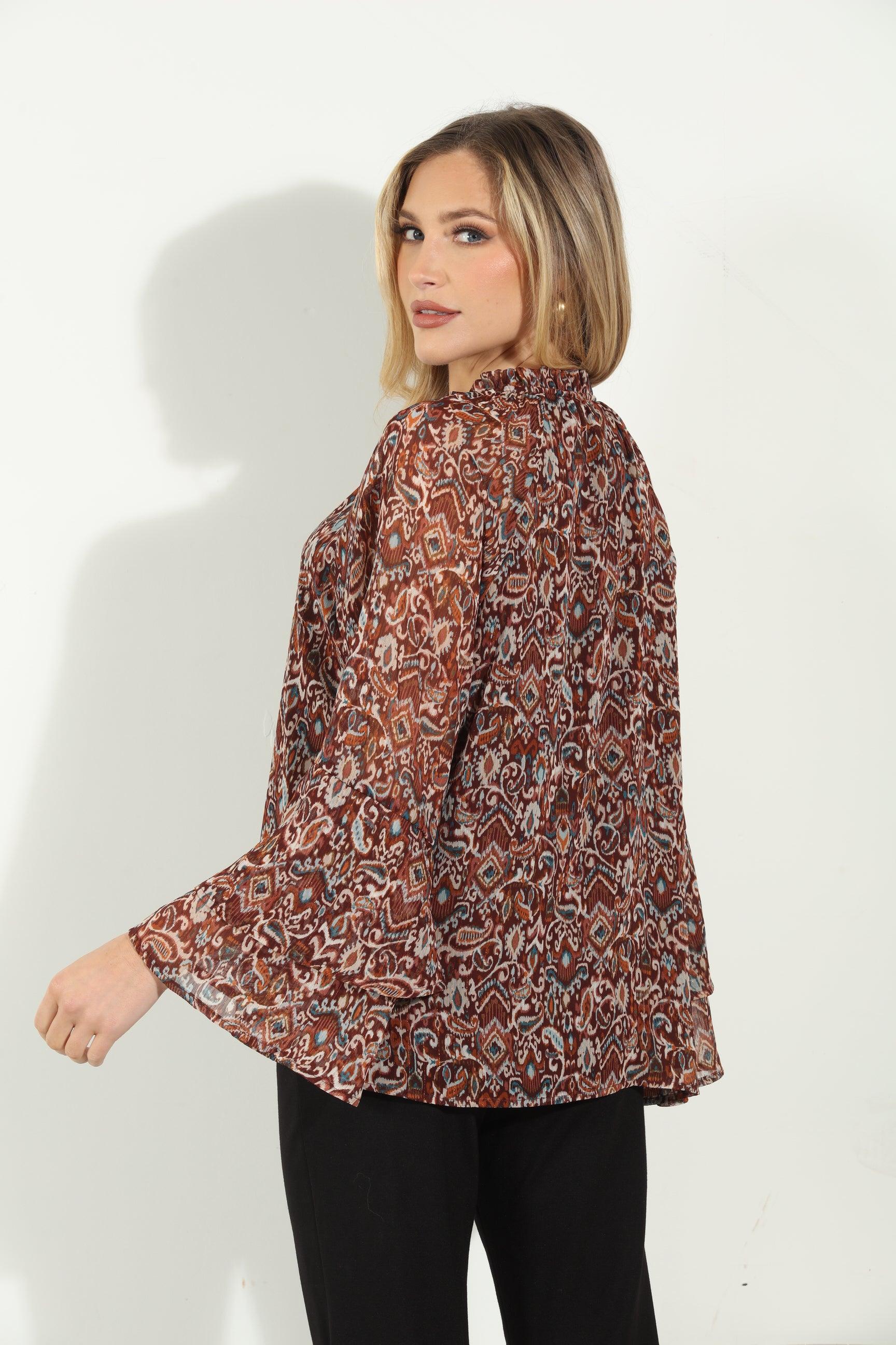Isola Flare Boho Sleeve Top-BEST SELLER