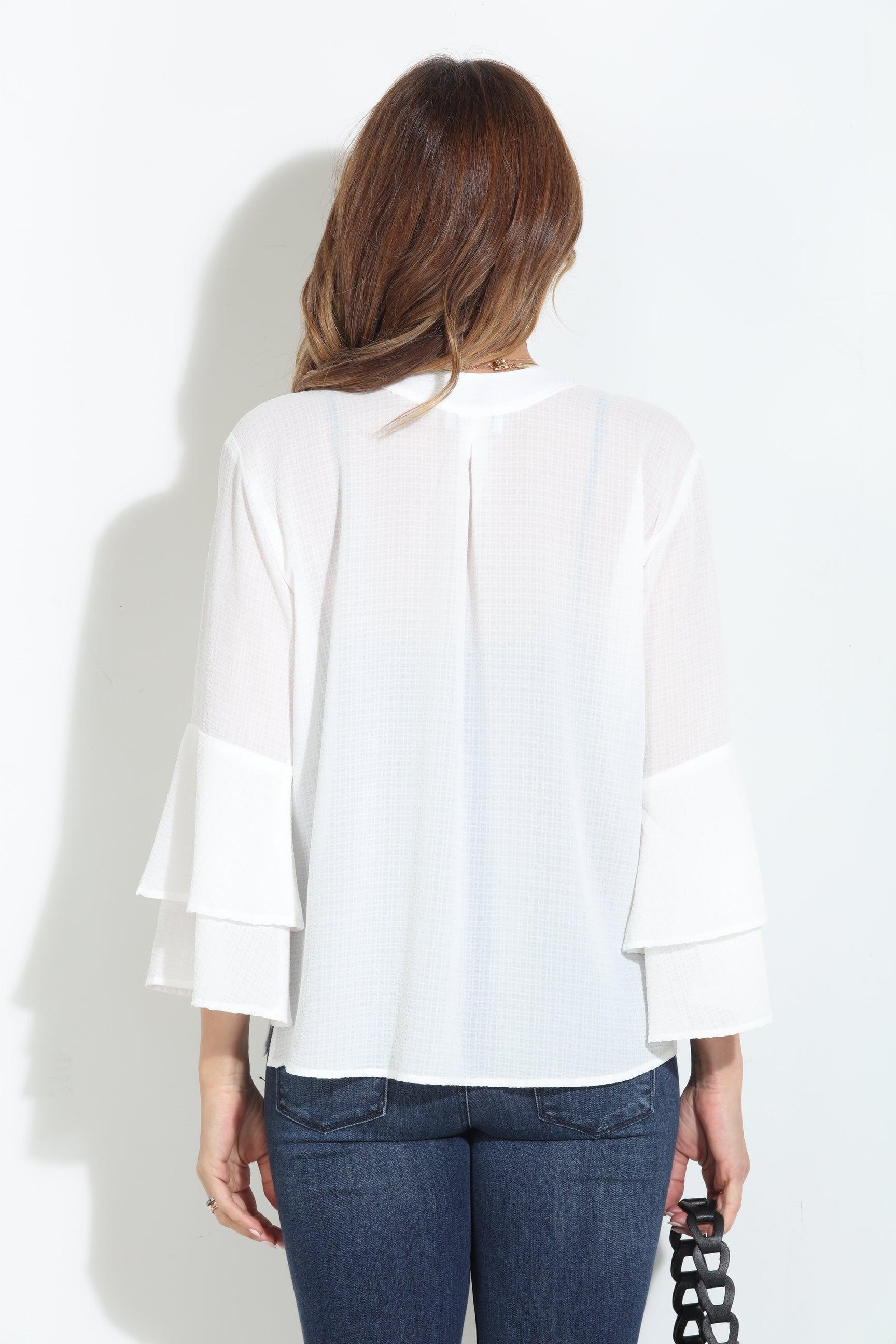 Coconut Boho Chiffon Jacket-BEST SELLER