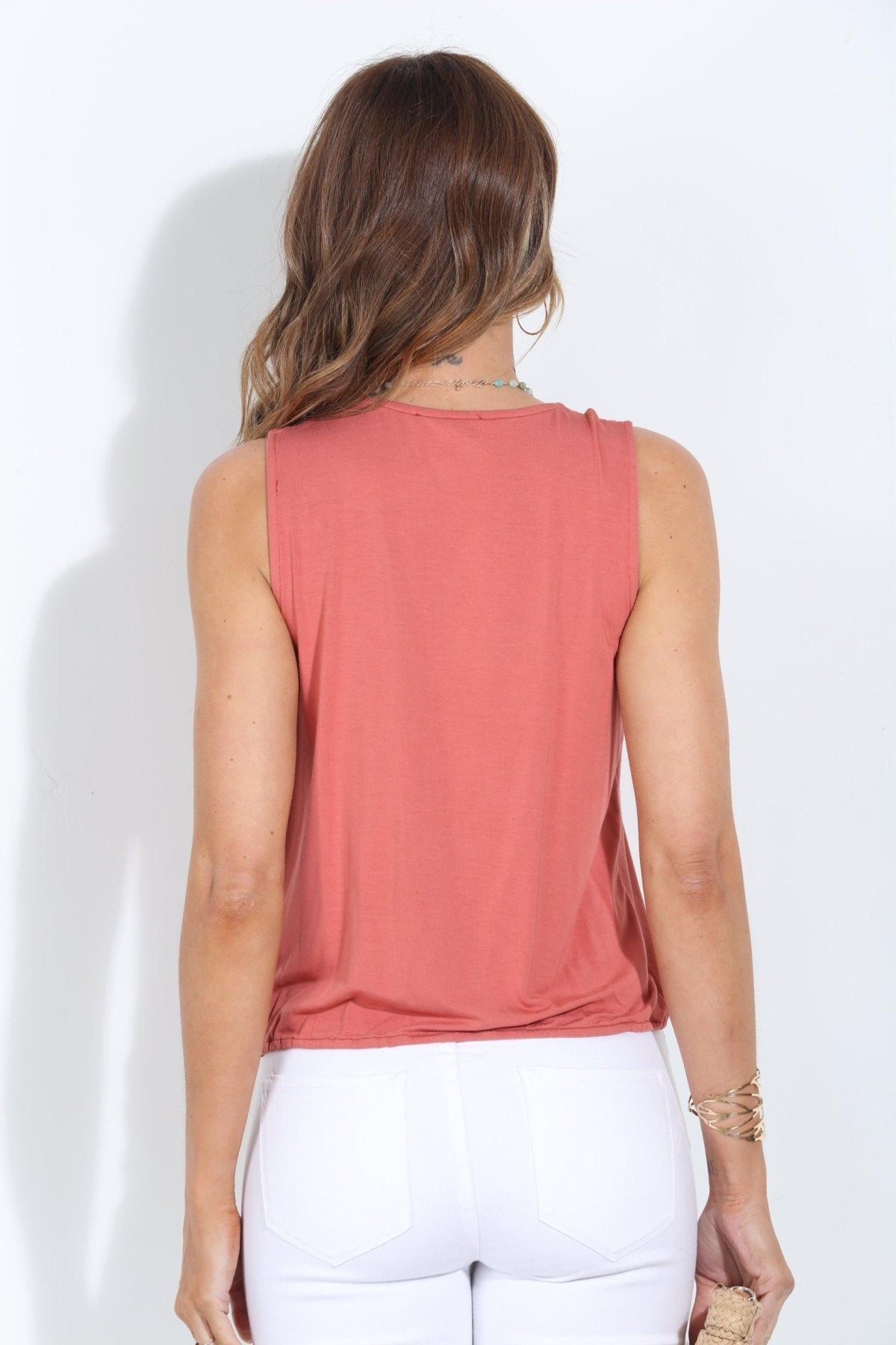 Aragon Cupro Ring Surplice Top-BEST SELLER
