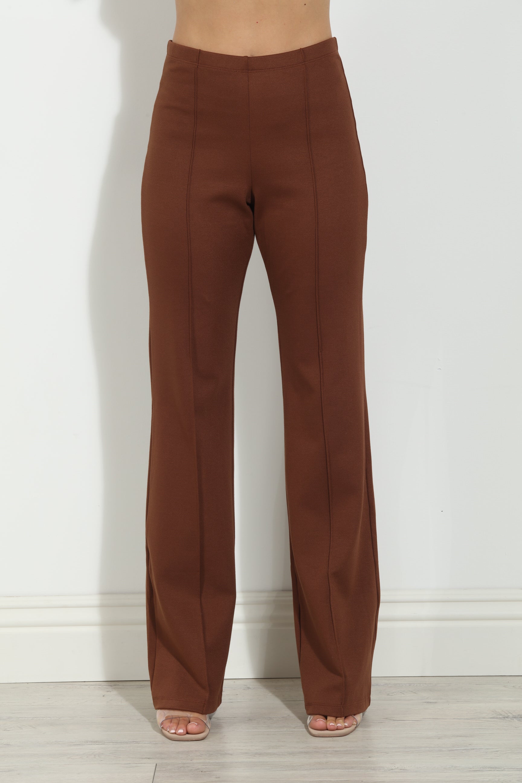 Copper Ponti Flare Leg Pants-BEST SELLER