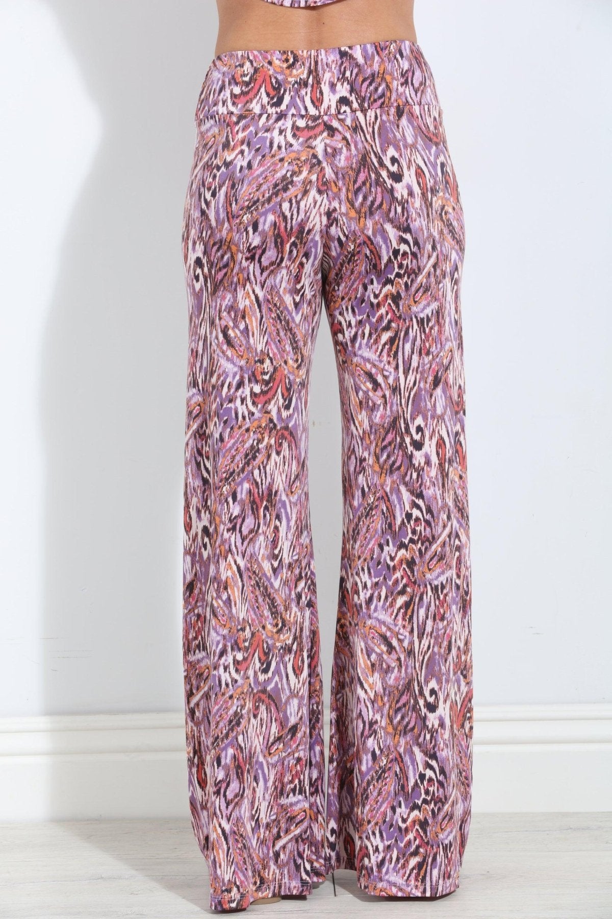 Venus Stretch Wide Leg Pants-FINAL SALE