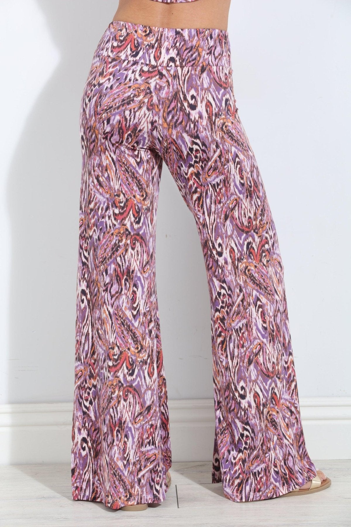 Venus Stretch Wide Leg Pants-FINAL SALE