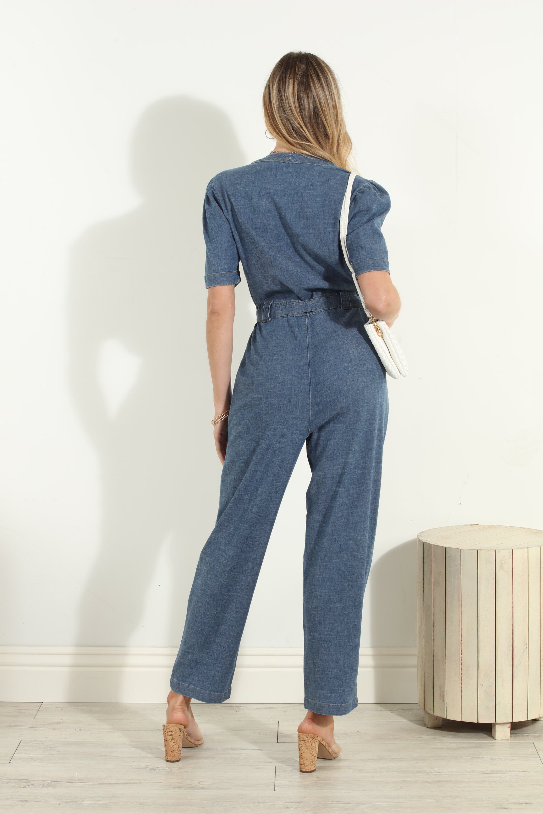 Level 99 Ella Denim Jumpsuit-FINAL SALE