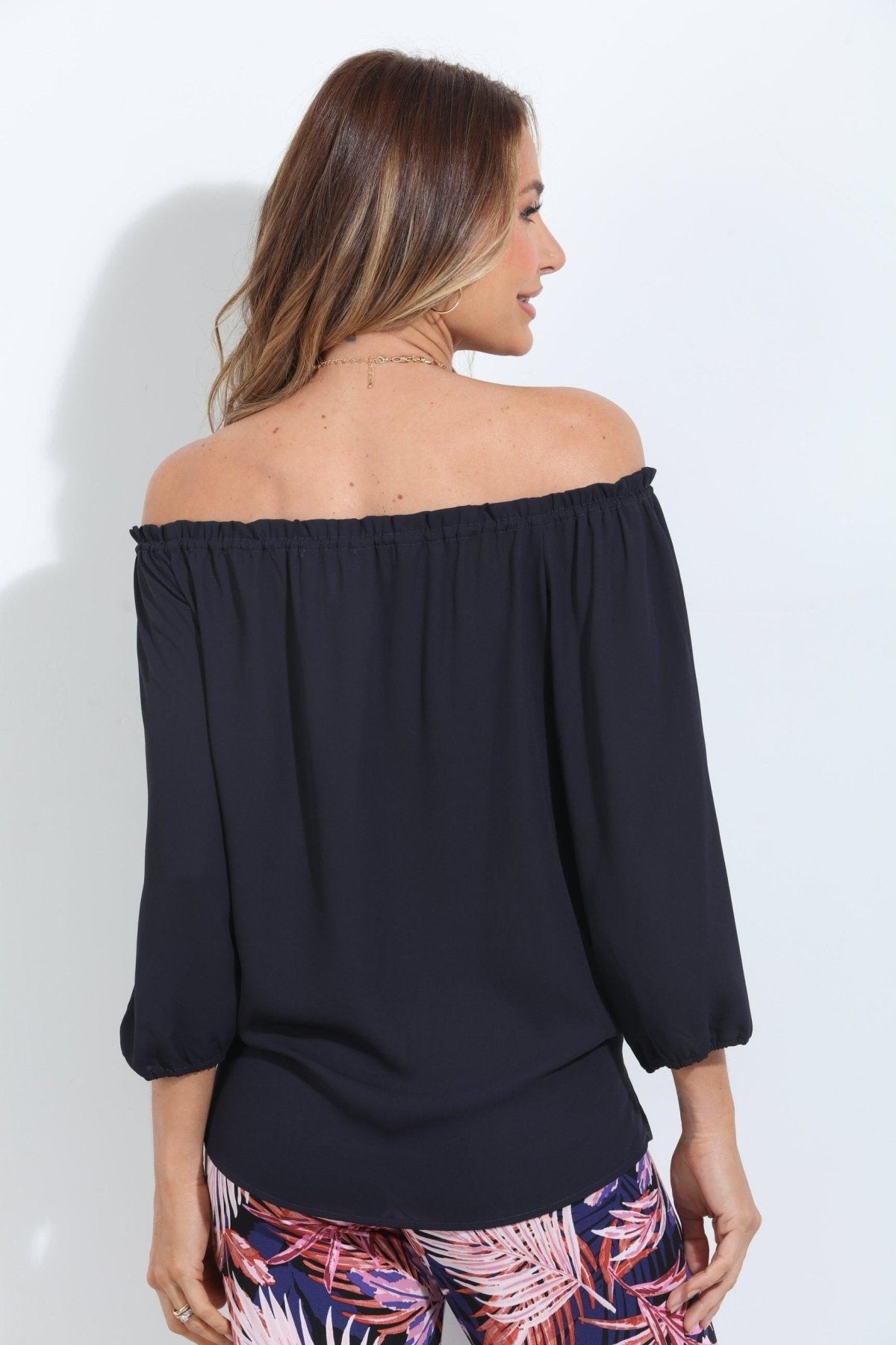 Navy OTS Top with Tie-BEST SELLER