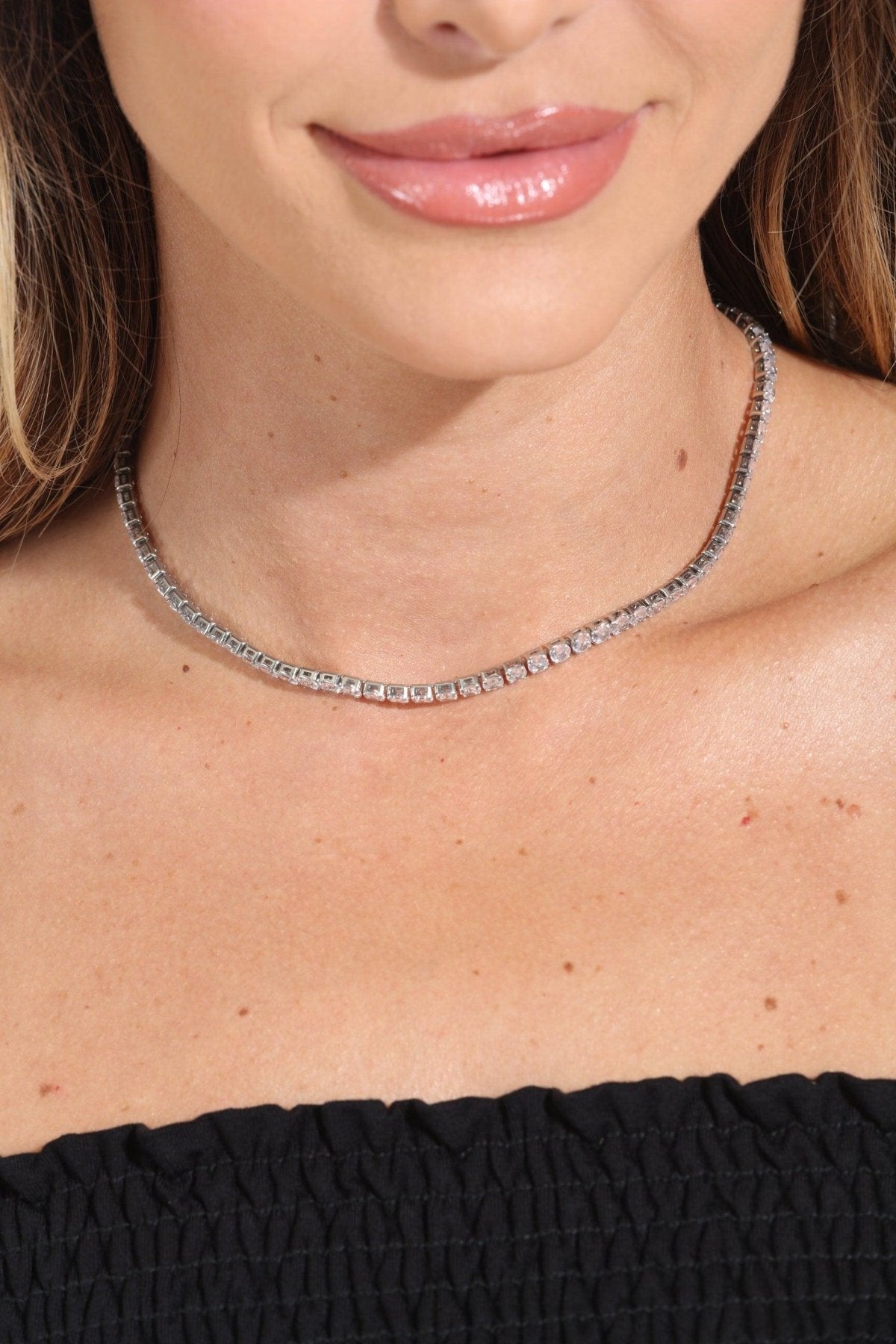 Isla Tennis Necklace-BEST SELLER