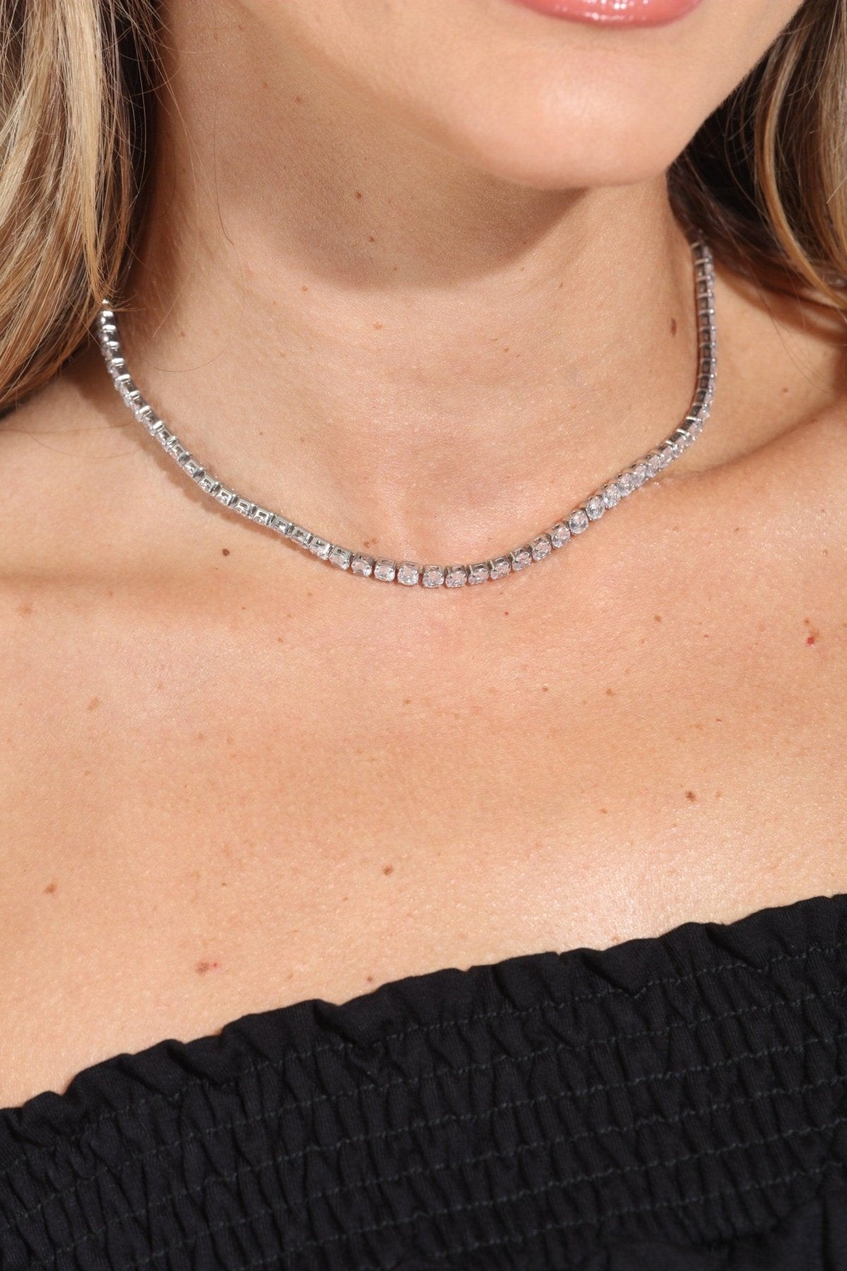 Isla Tennis Necklace-BEST SELLER