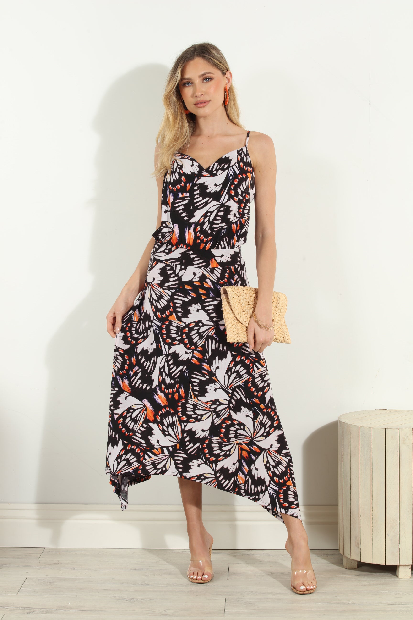 Tessa Cowl Banded Dress