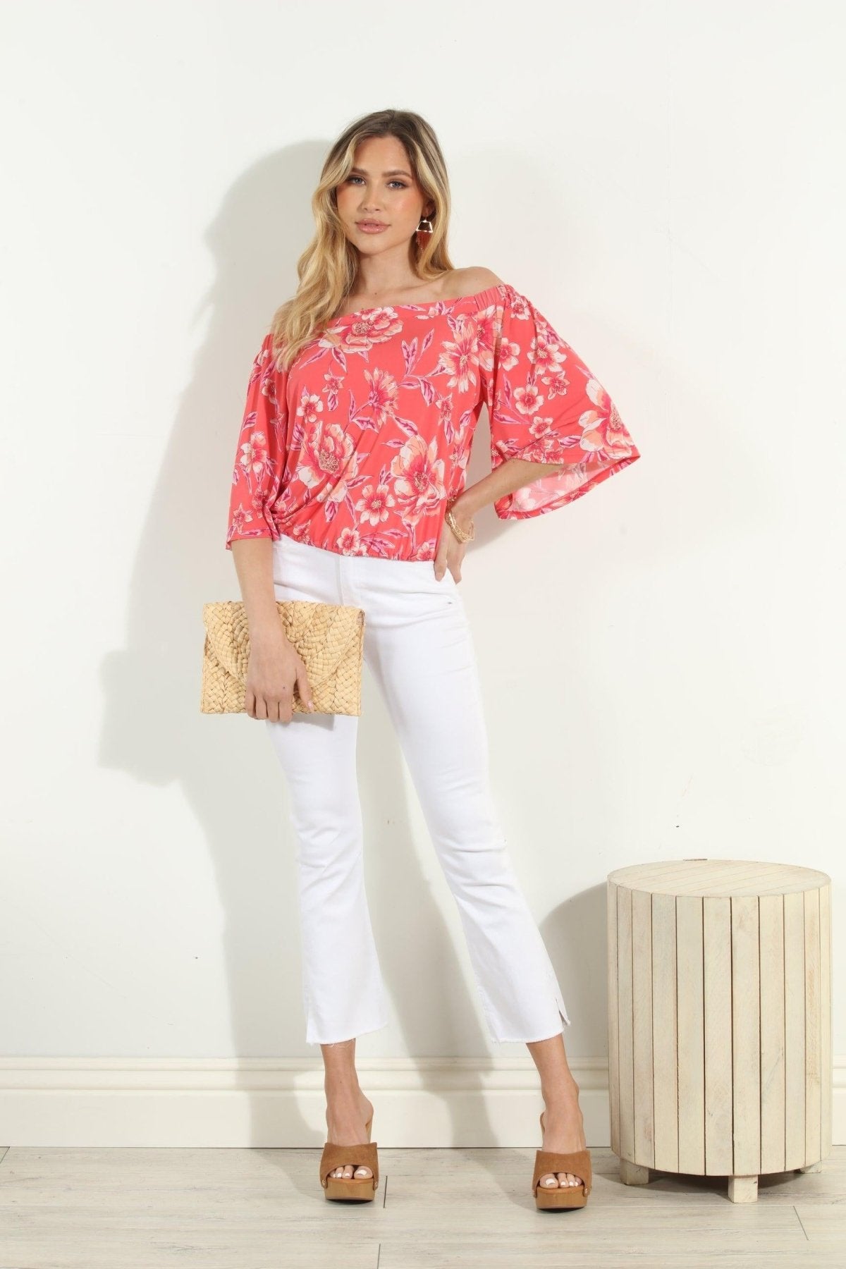 Shereen Stretch OTS Top-FINAL SALE