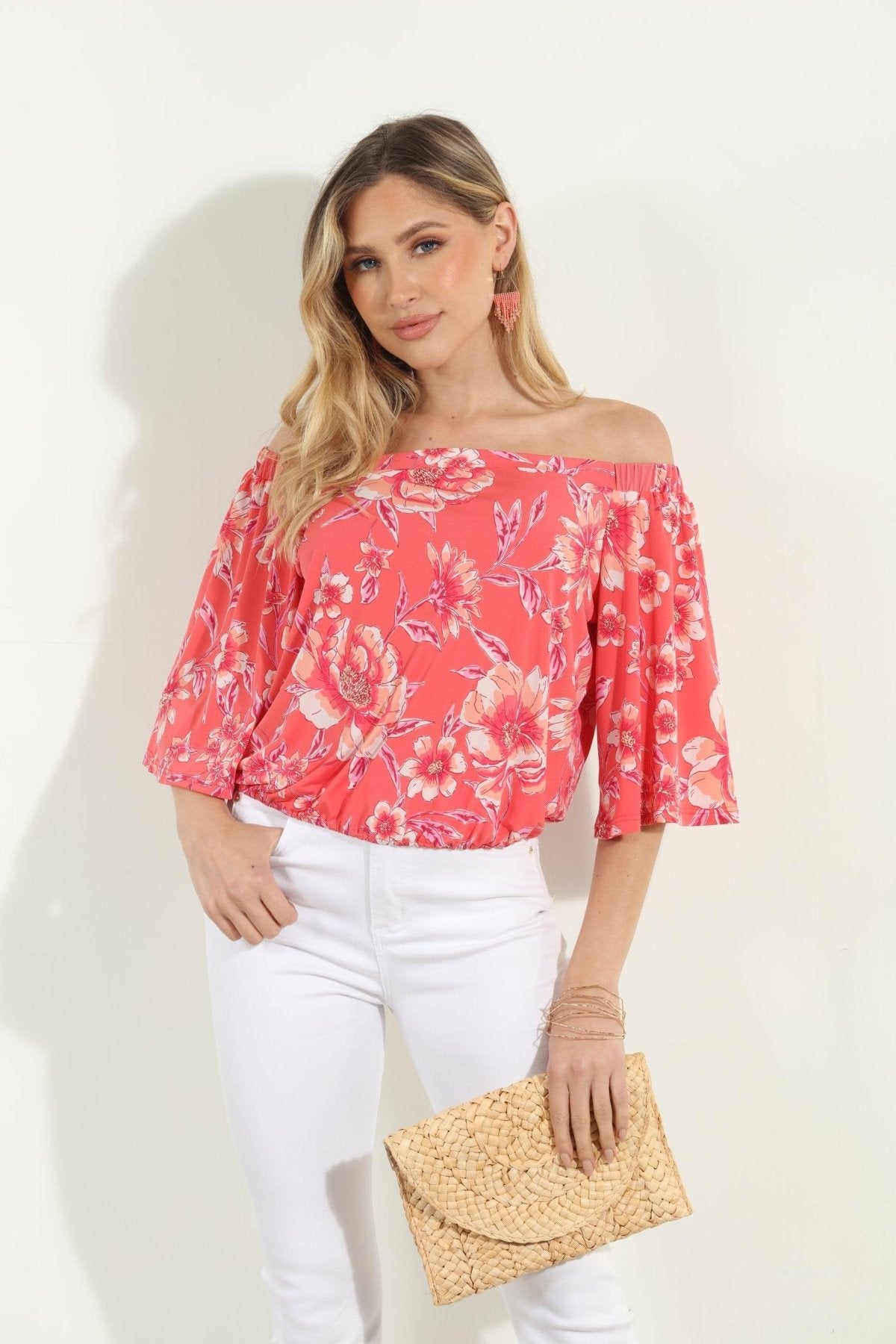 Shereen Stretch OTS Top-FINAL SALE