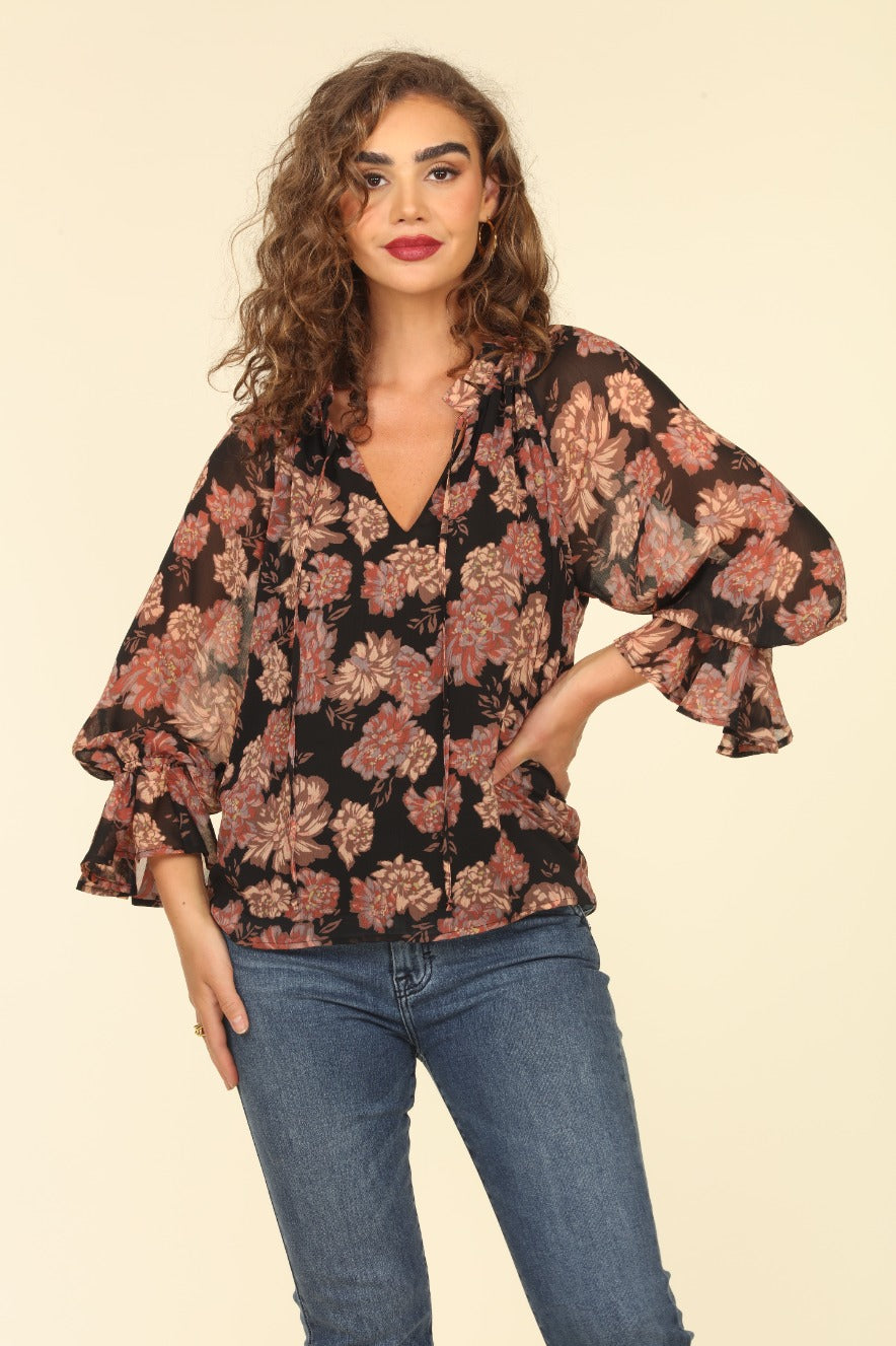 Yelena Chiffon Blouse - FINAL SALE