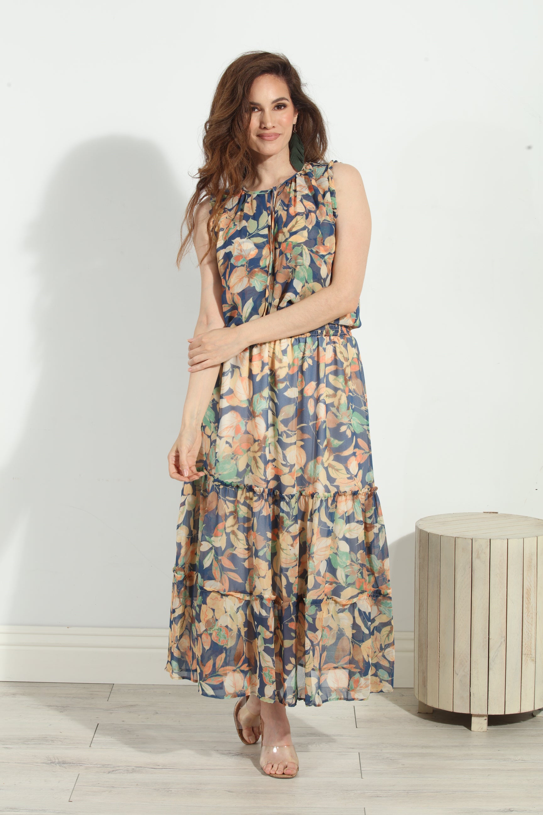 Haisley Smocked Midi Dress