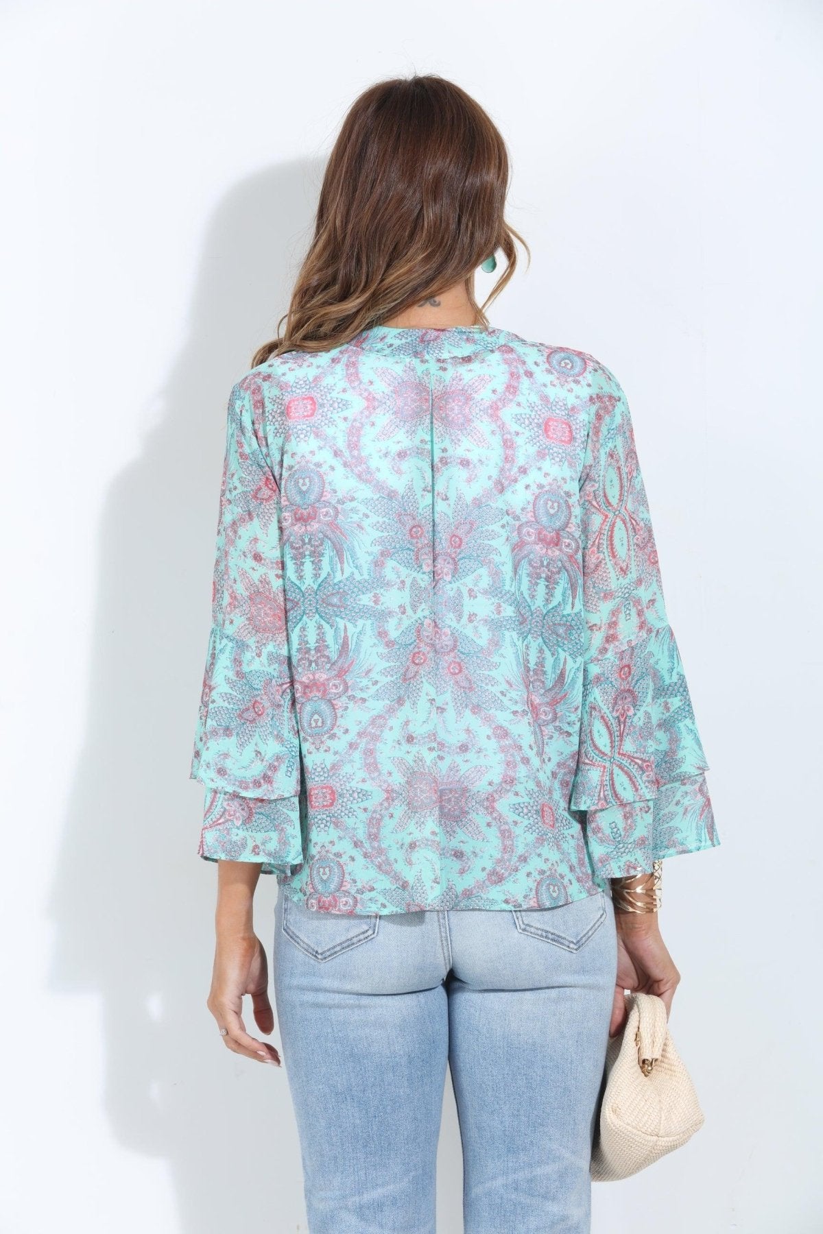 Bella Boho Chiffon Jacket-BEST SELLER