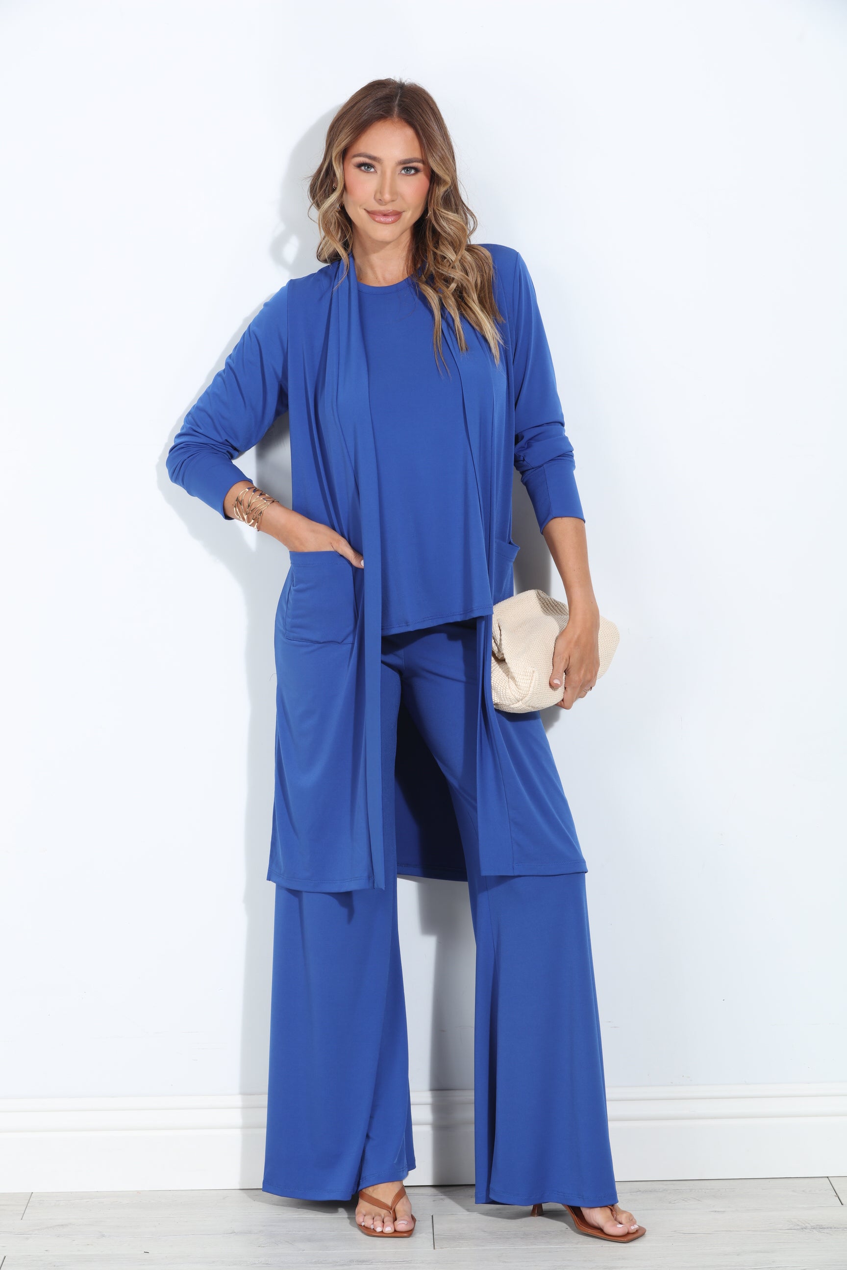 Playa Stretch Wide Leg Pants-BEST SELLER