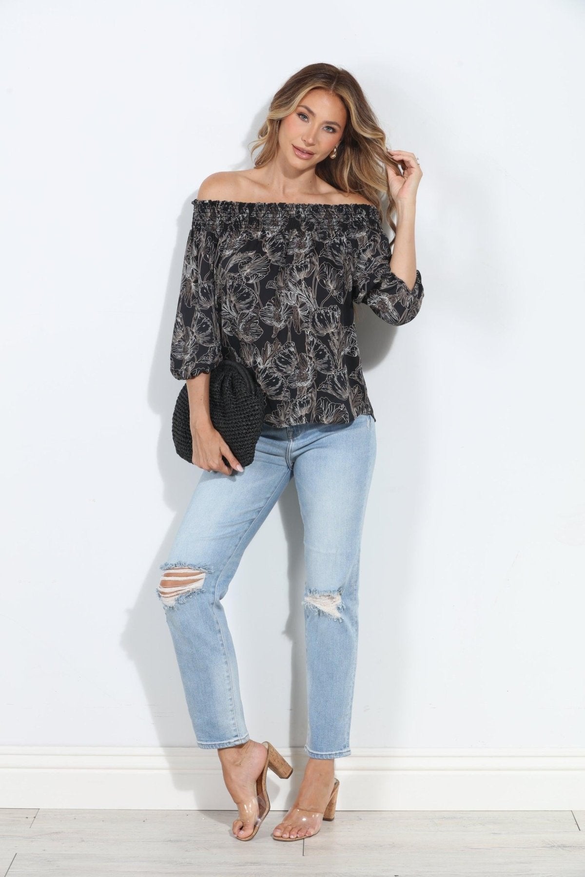 Belinda OTS Blouse-BEST SELLER