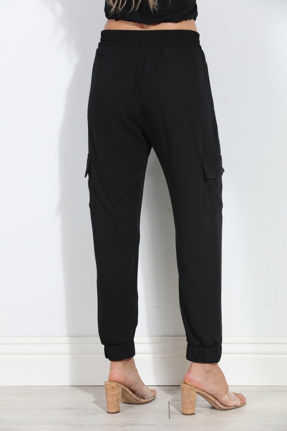 Black Politan Cargo Jogger-BEST SELLER