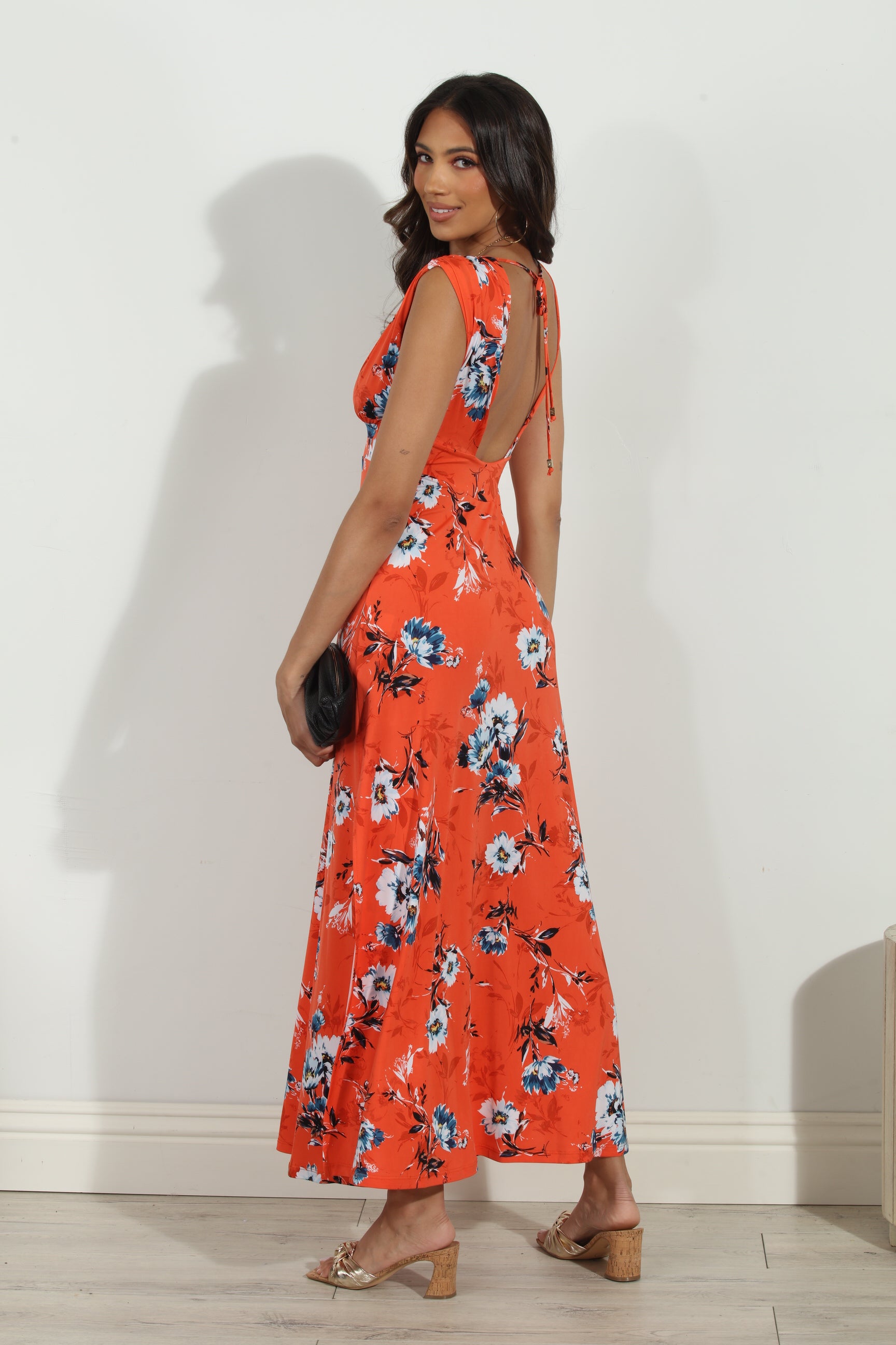 Cristiano Deep V Maxi Dress - BEST SELLER