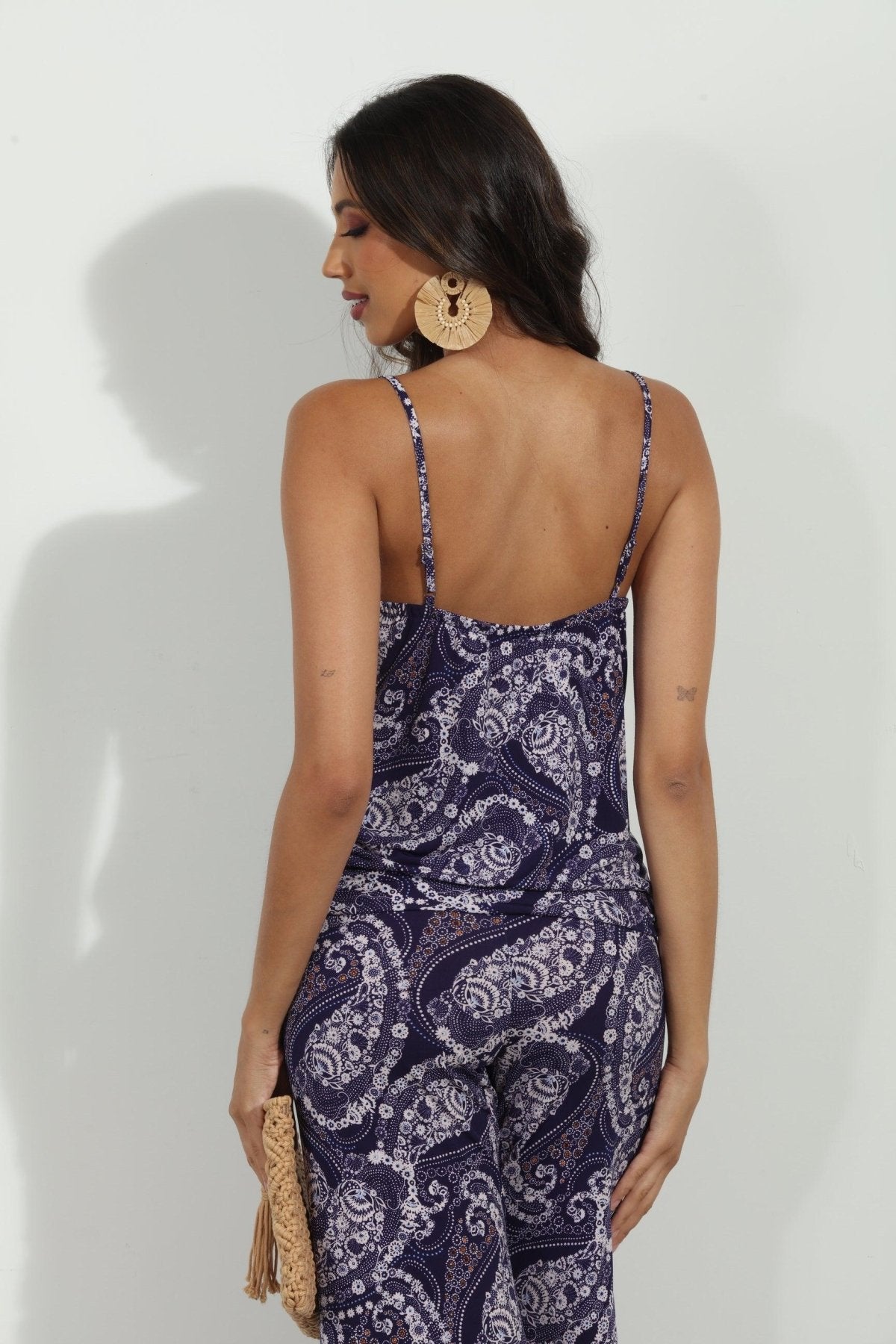 Vita Stretch ITY Cami with Band-FINAL SALE