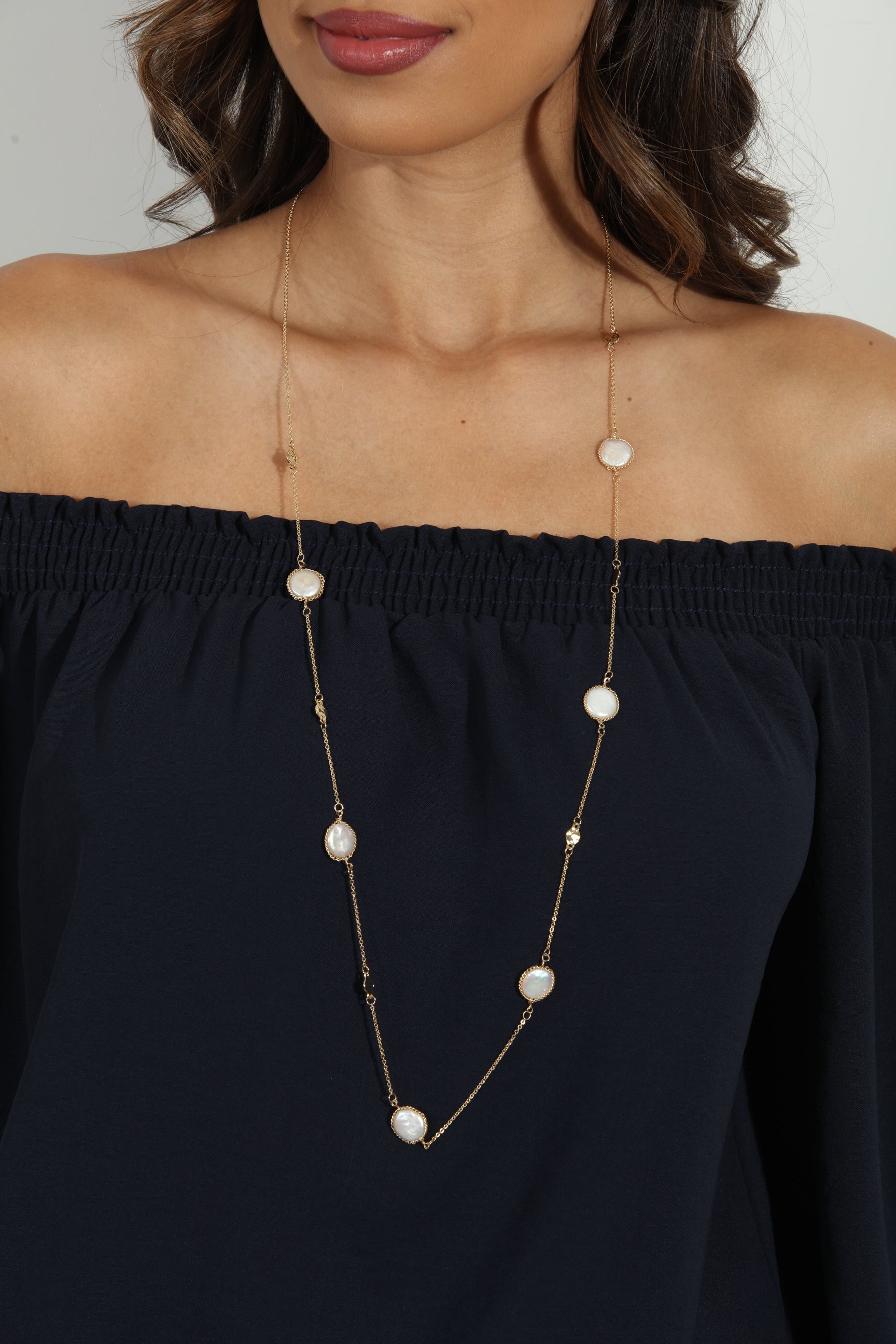 Ivory Stone Layering Necklace